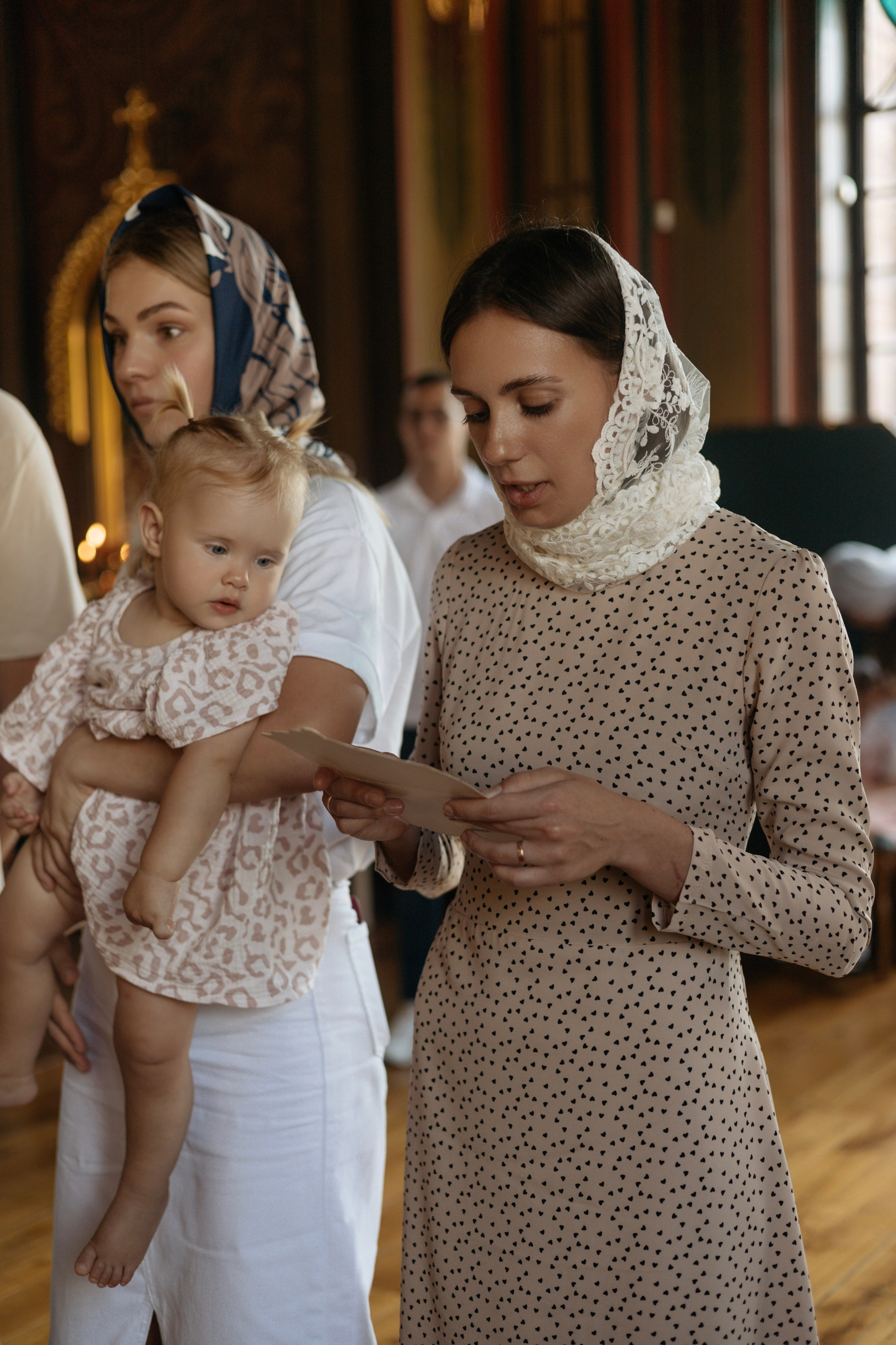 Крещение Варвары. Самый теплый фотограф в Краснодаре Рябоконь Ксения
