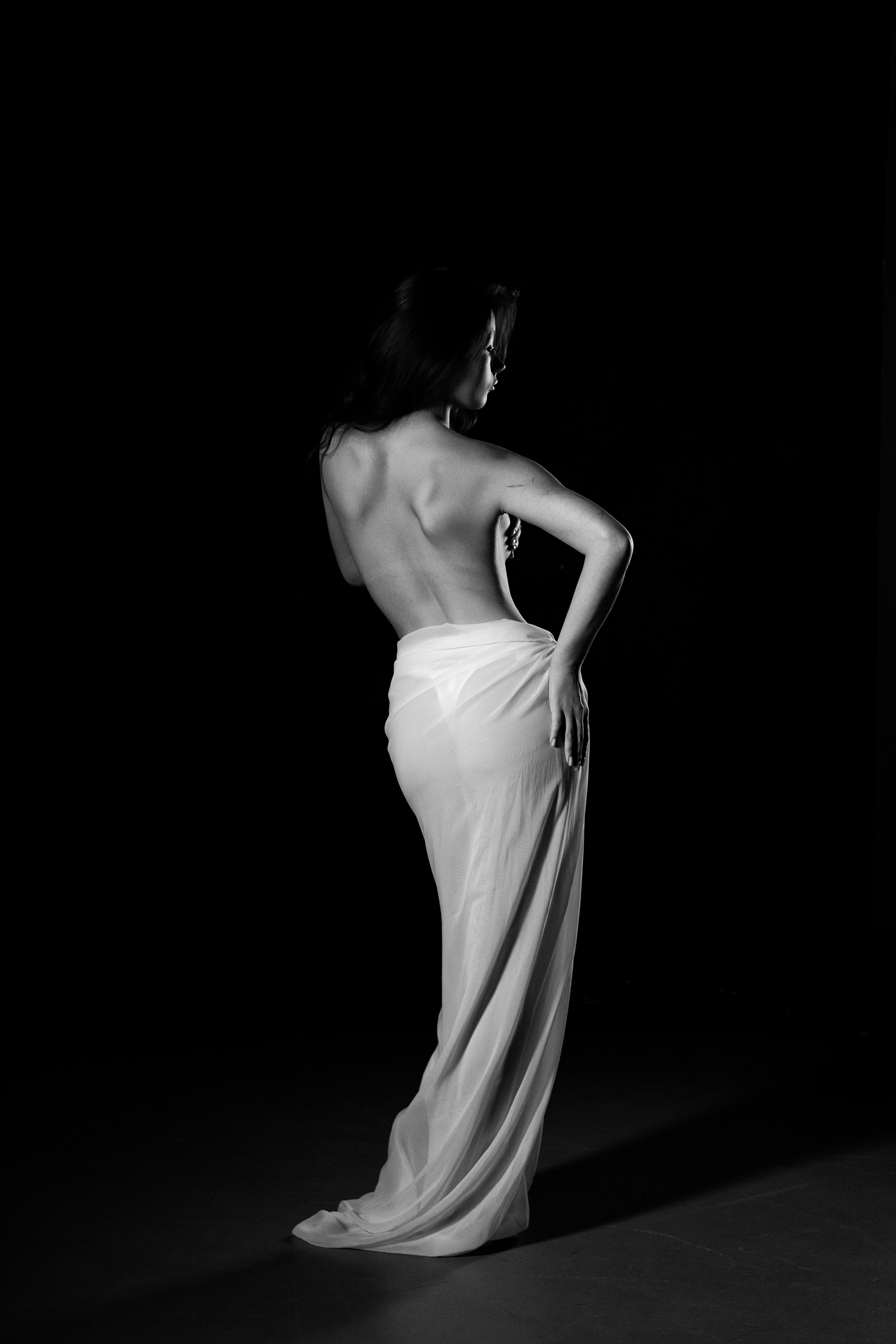 Студийная фотосессия Елизавета. Женский фотограф в Новосибирске Вячеслав Семакин