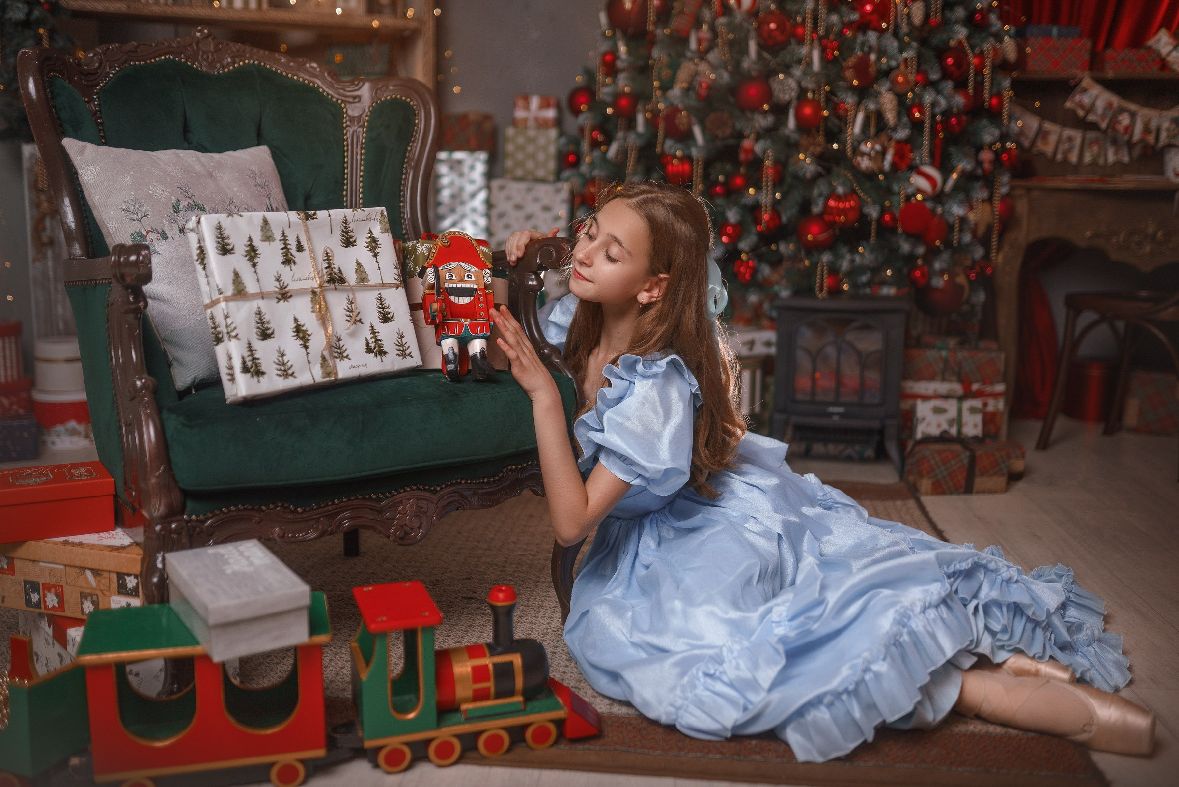 Новогодние съемки. Фотограф Надя Заручевская