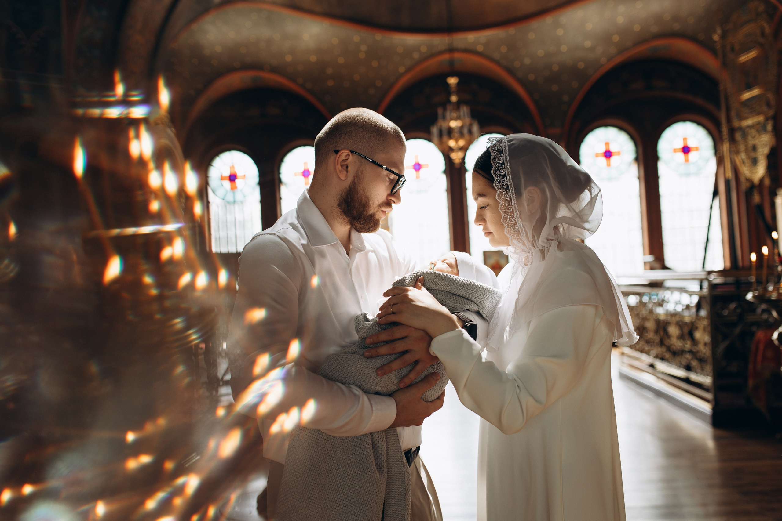 Крещение Лёвы. Самый теплый фотограф в Краснодаре Рябоконь Ксения