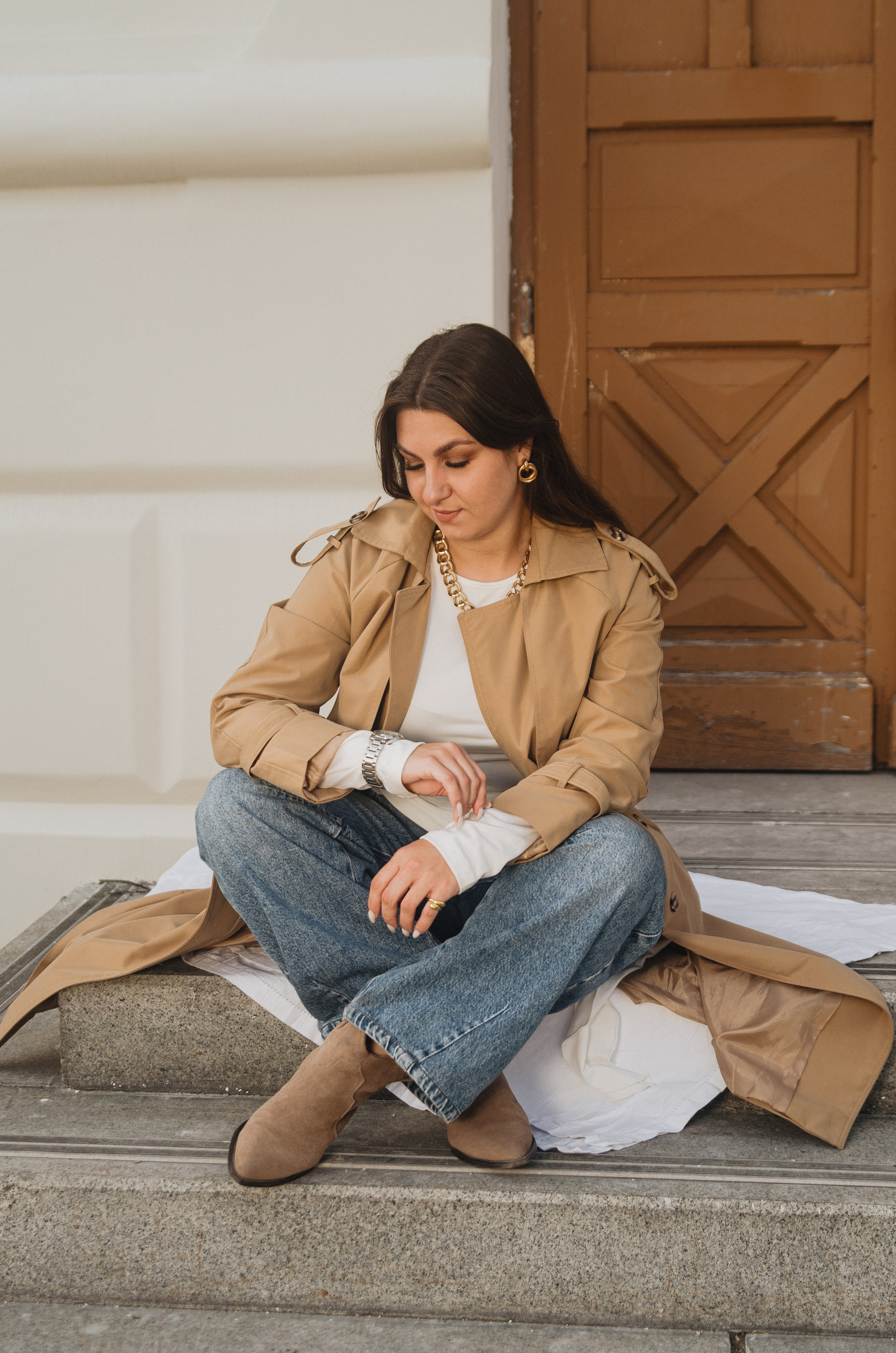 Осенняя прогулочная контент-съемка. Денисова Аля — фотограф для парных съемок и индивидуальных историй в Барнауле