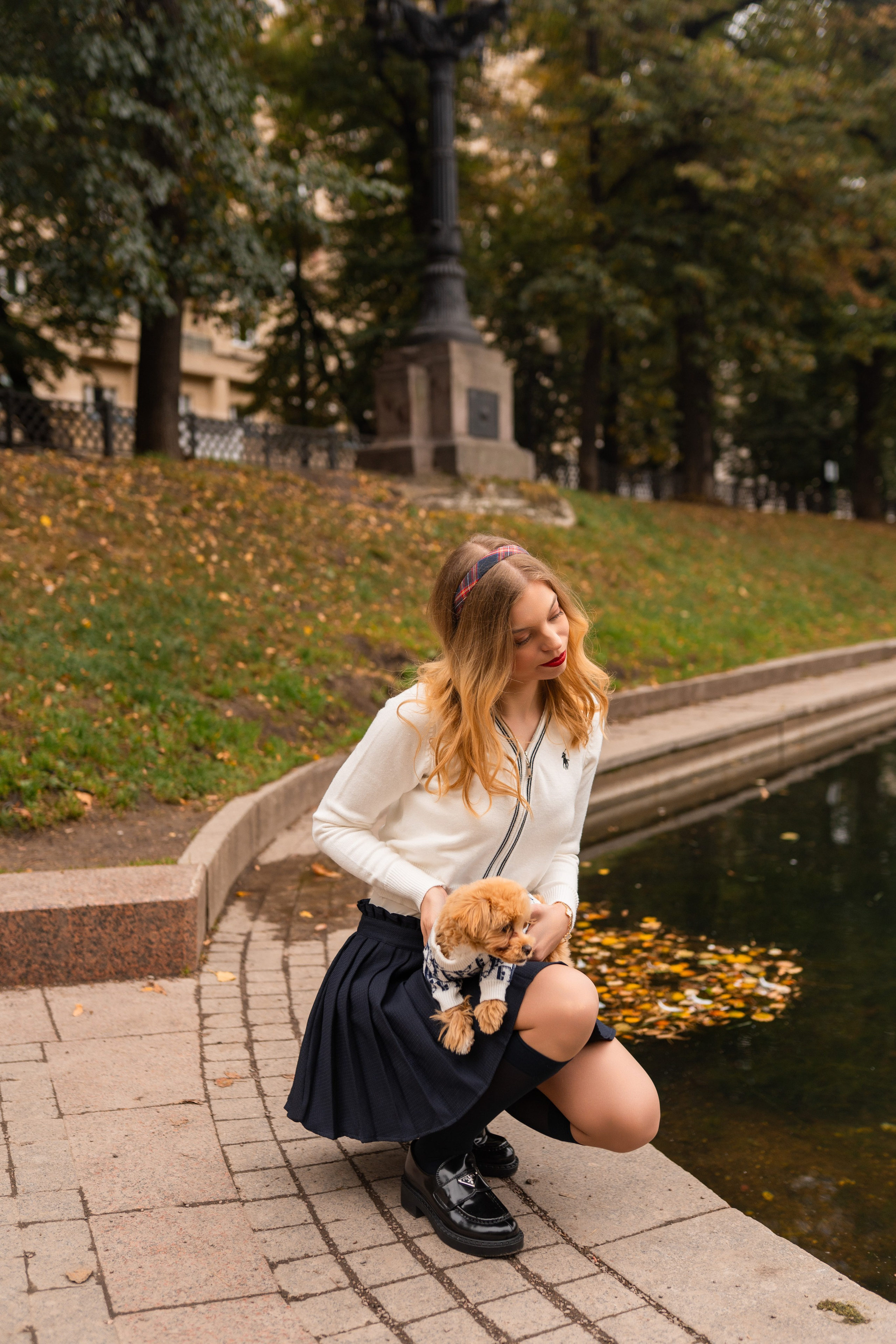 Индивидуальная прогулка на Патриках. Свадебный фотограф в Москве Анна Полушина