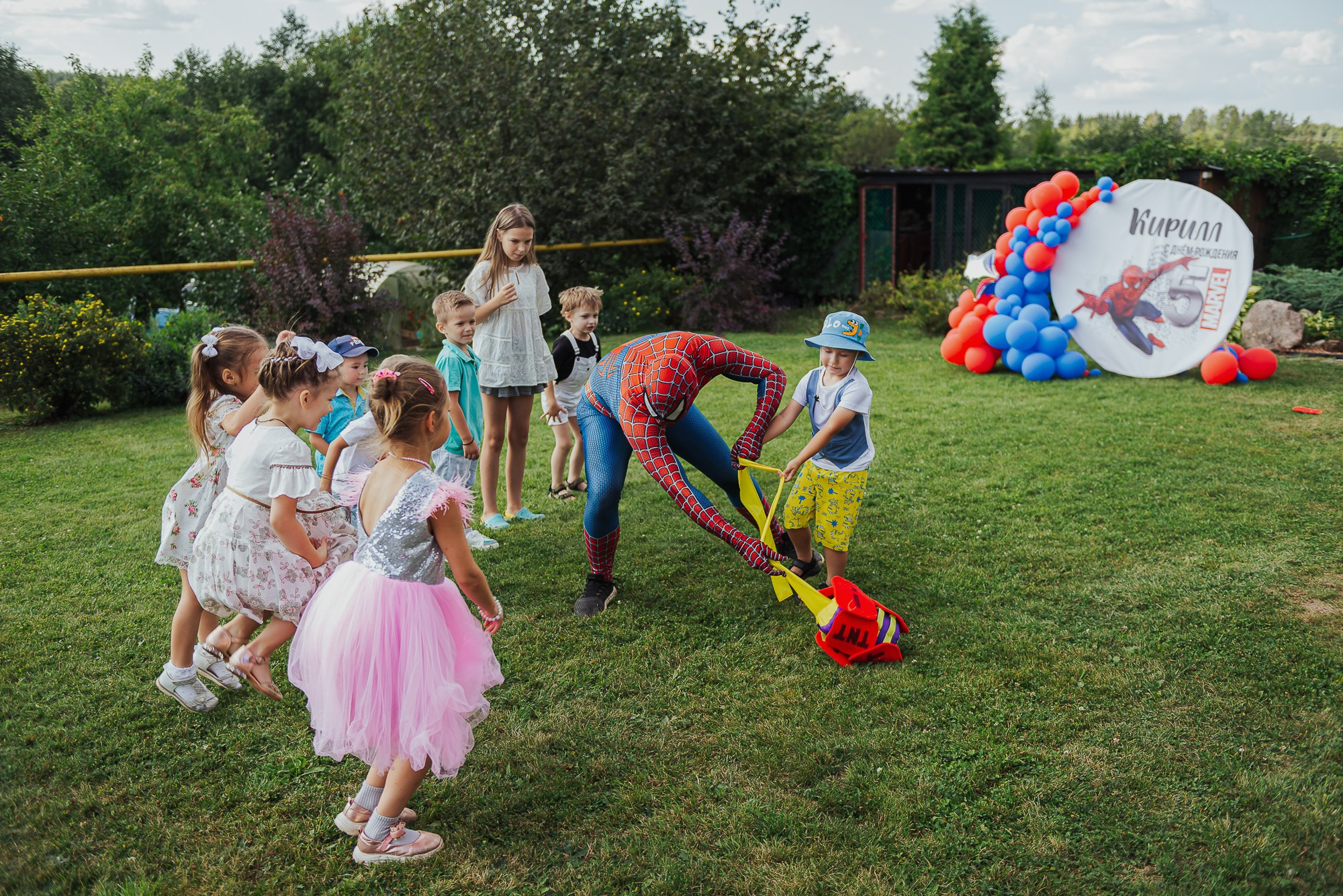 Детский день рождения с аниматором, пенная вечеринка. Свадебный и репортажный фотограф в Ярославле Евгений Сальников
