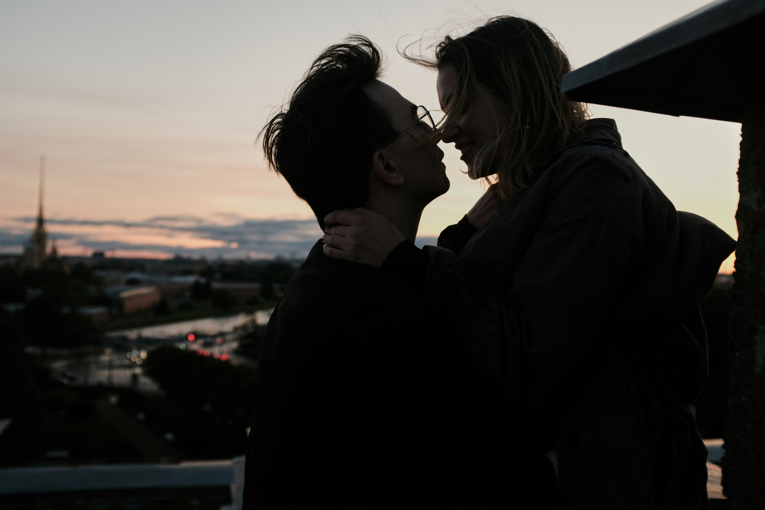 Над антеннами и проводами (Свадьба Ромы и Саши: Объект охраняется). Wed Photographers 📷 Saint Petersburg