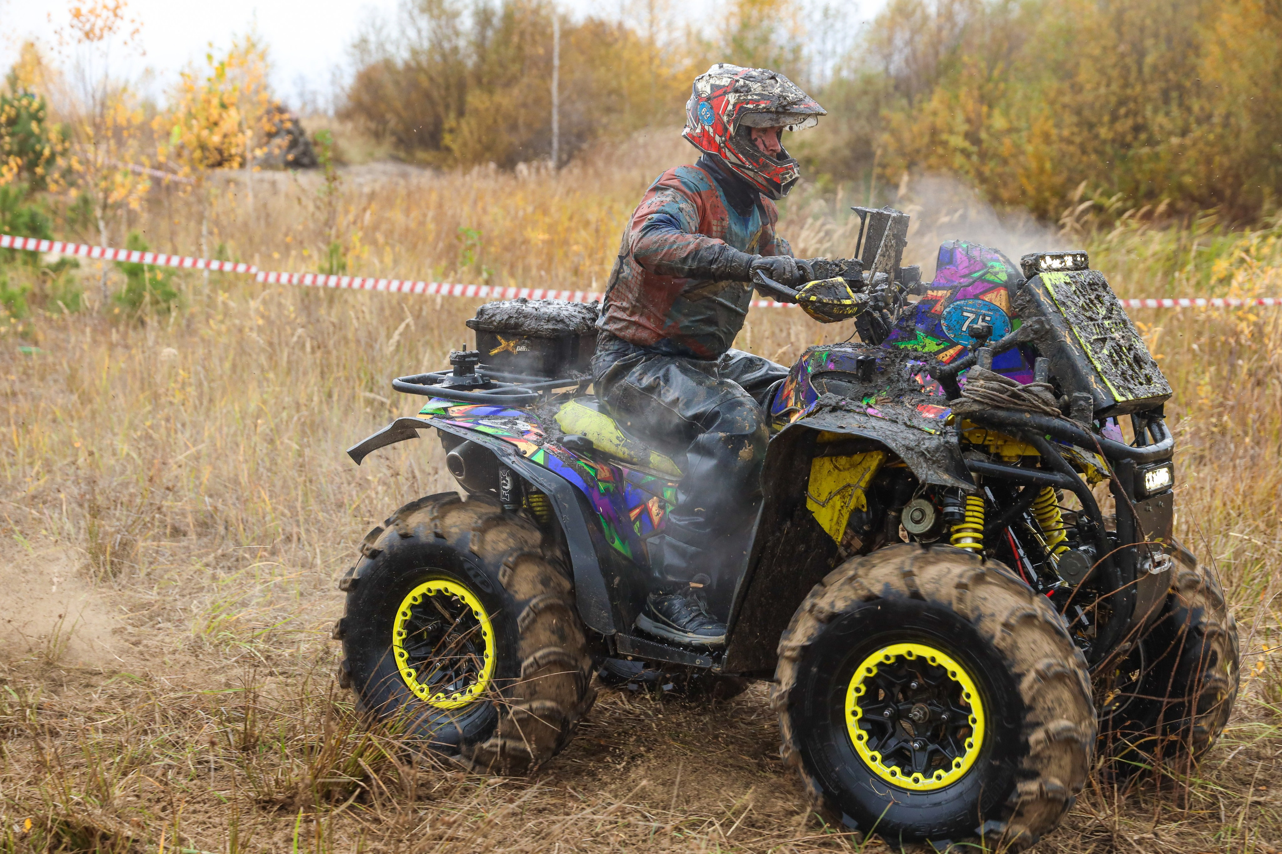 Гонки на квадроциклах Грязевое кольцо. Спортивный фотограф в Самаре