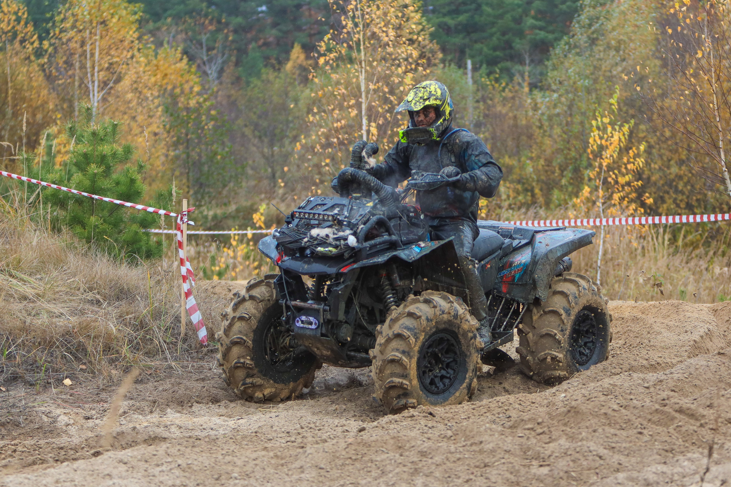 Гонки на квадроциклах Грязевое кольцо. Спортивный фотограф в Самаре