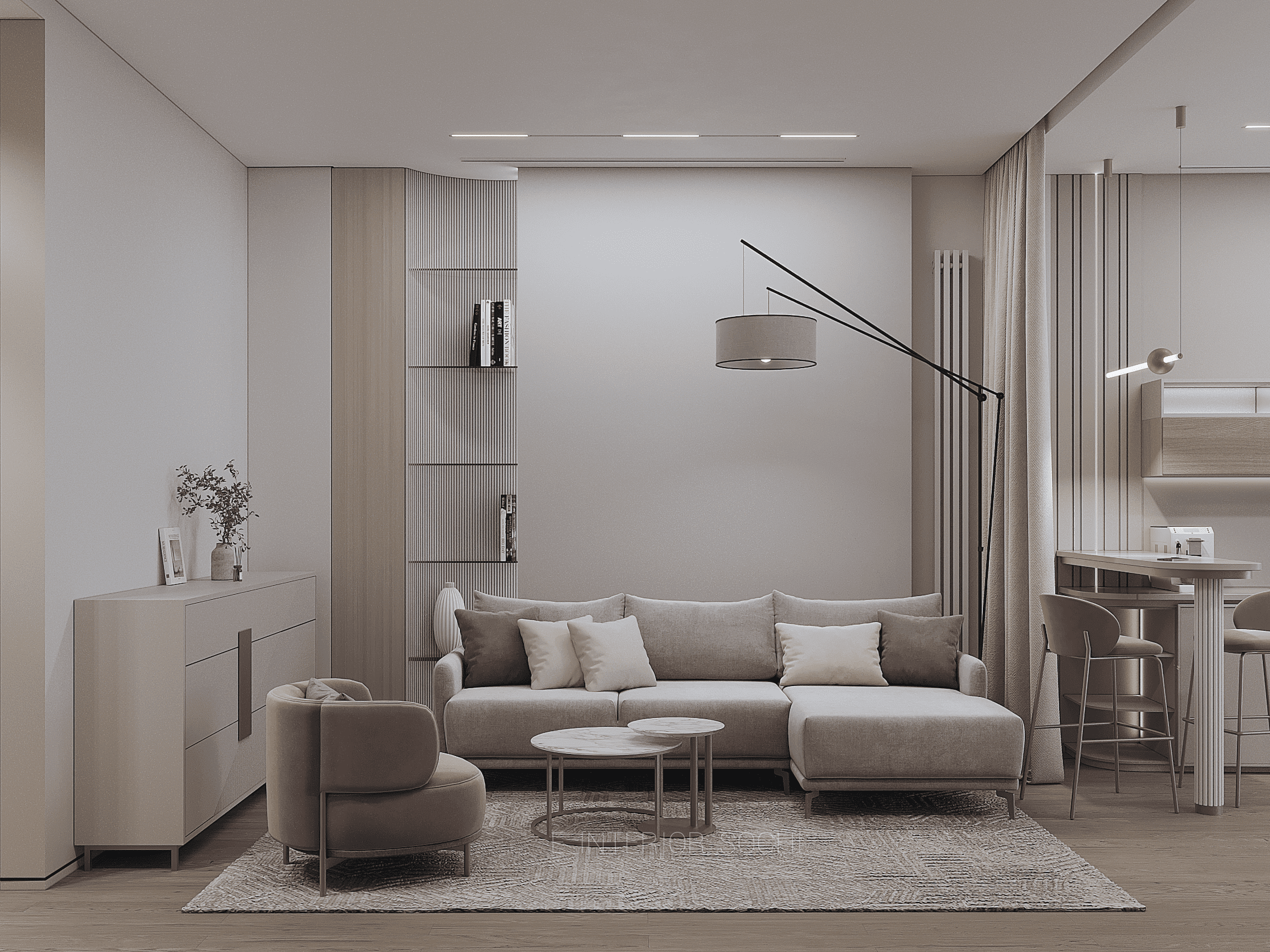 PINA_COLADA. Дизайн интерьера Евгения Тисленко