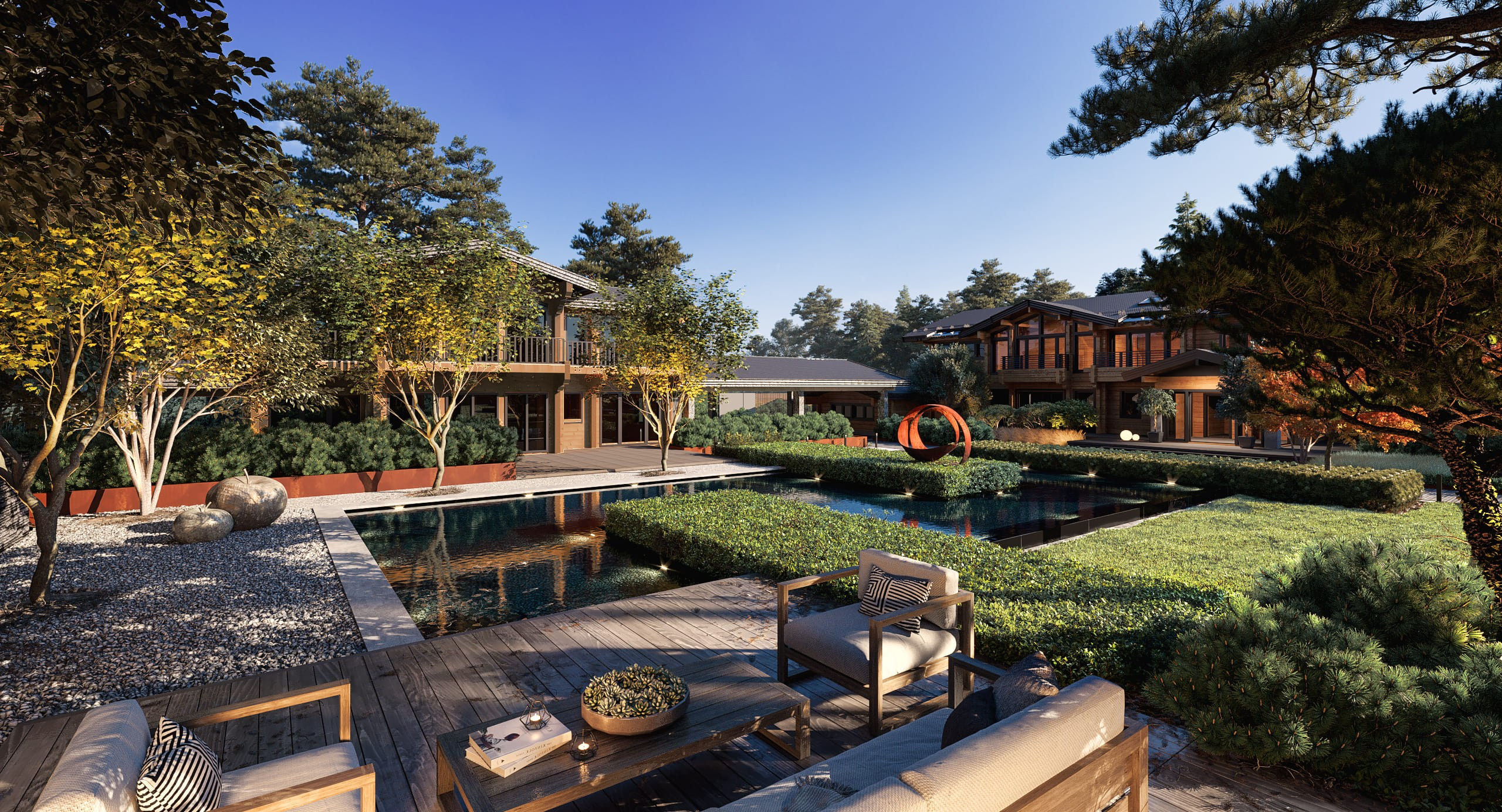 Рендеринг зданий