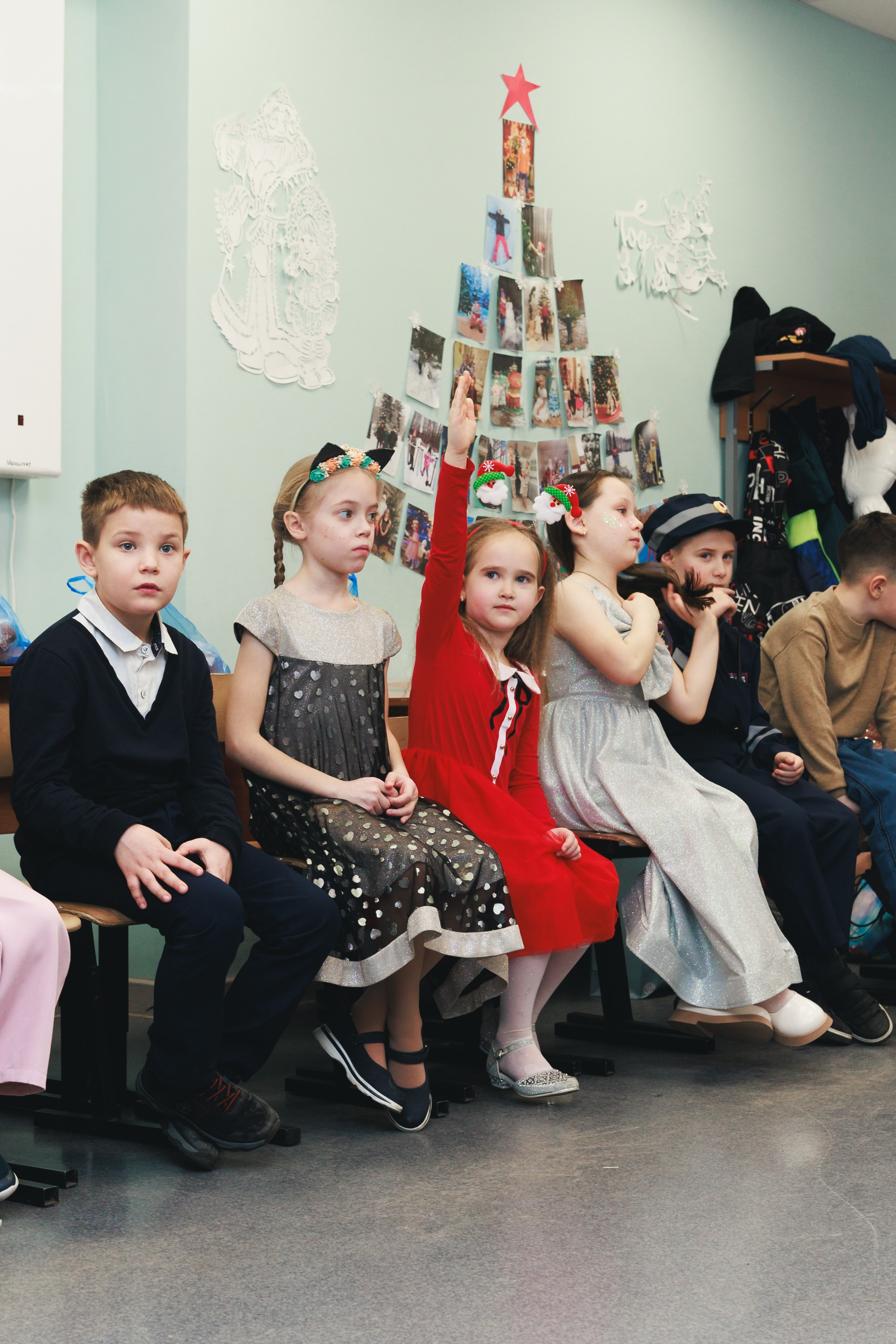 Новогодний утренник в начальной школе. Фотограф Воронеж, Новая Усмань Мария Бублик