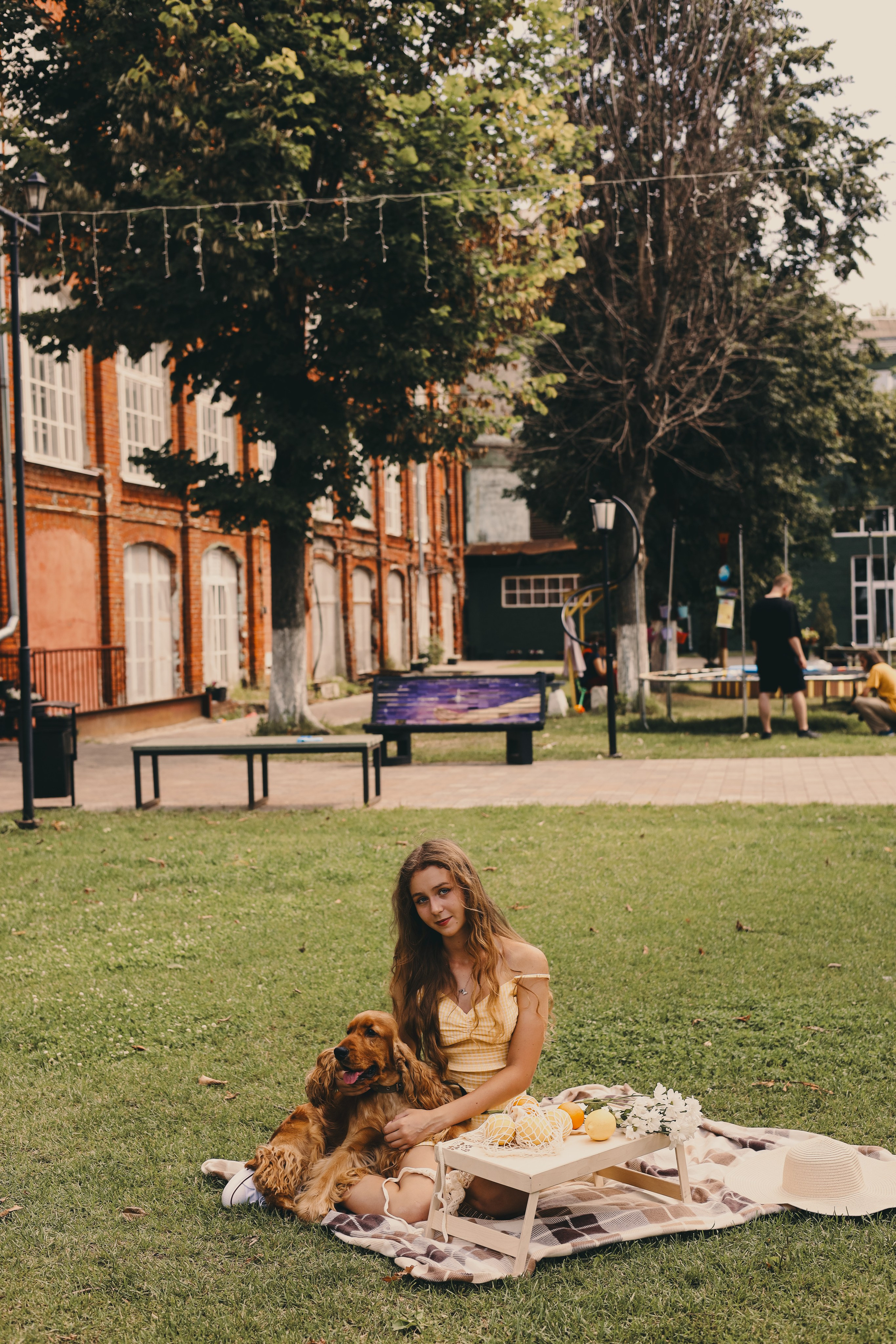 Фотопроект «Пикник со спаниелем». Фотограф Мария Лаенко