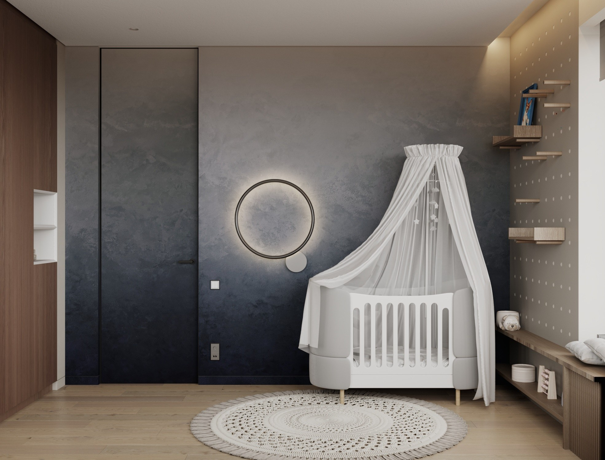 Концепция и детская зона «West Garden». Интерьеры и архитекура