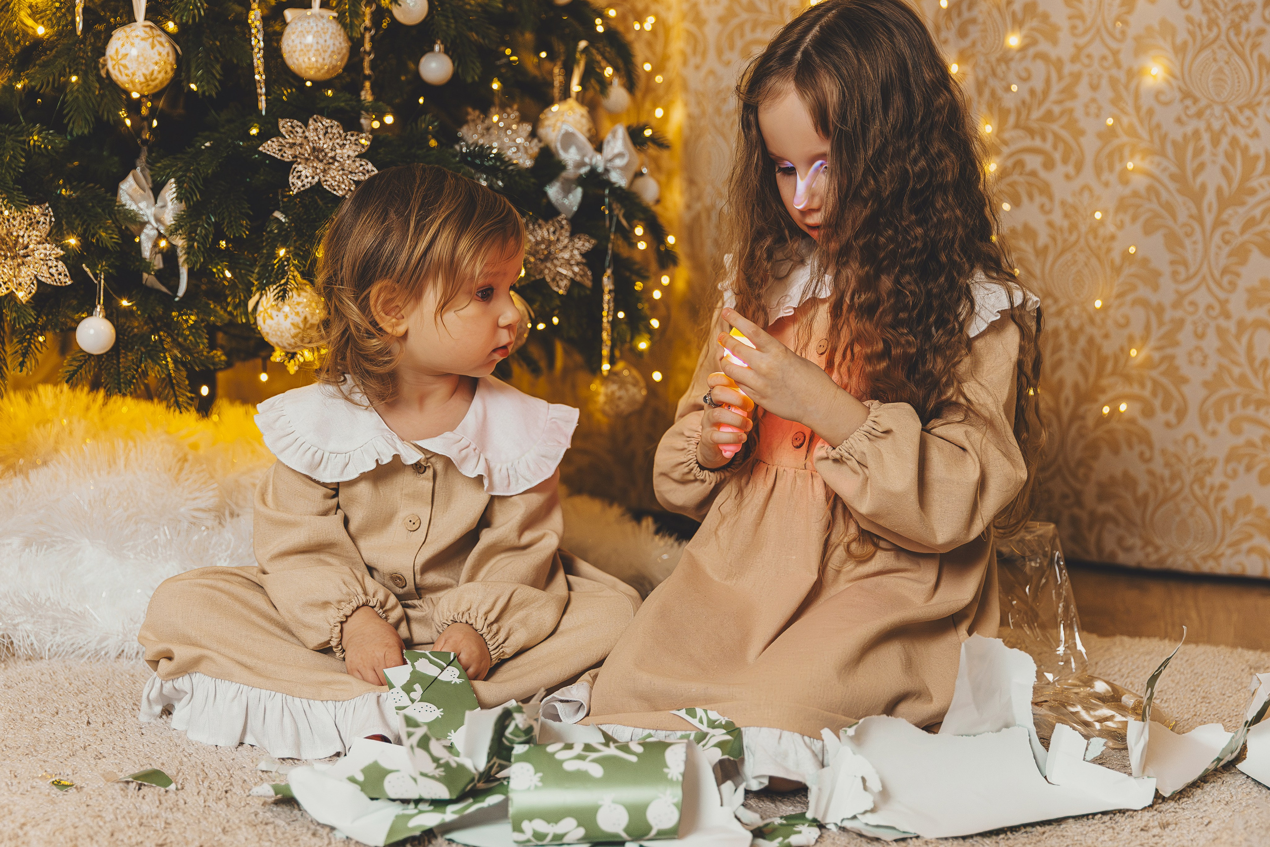 Семейная новогодняя домашняя фотосессия. Семейный и женский фотограф в Москве Надежда Воробьева