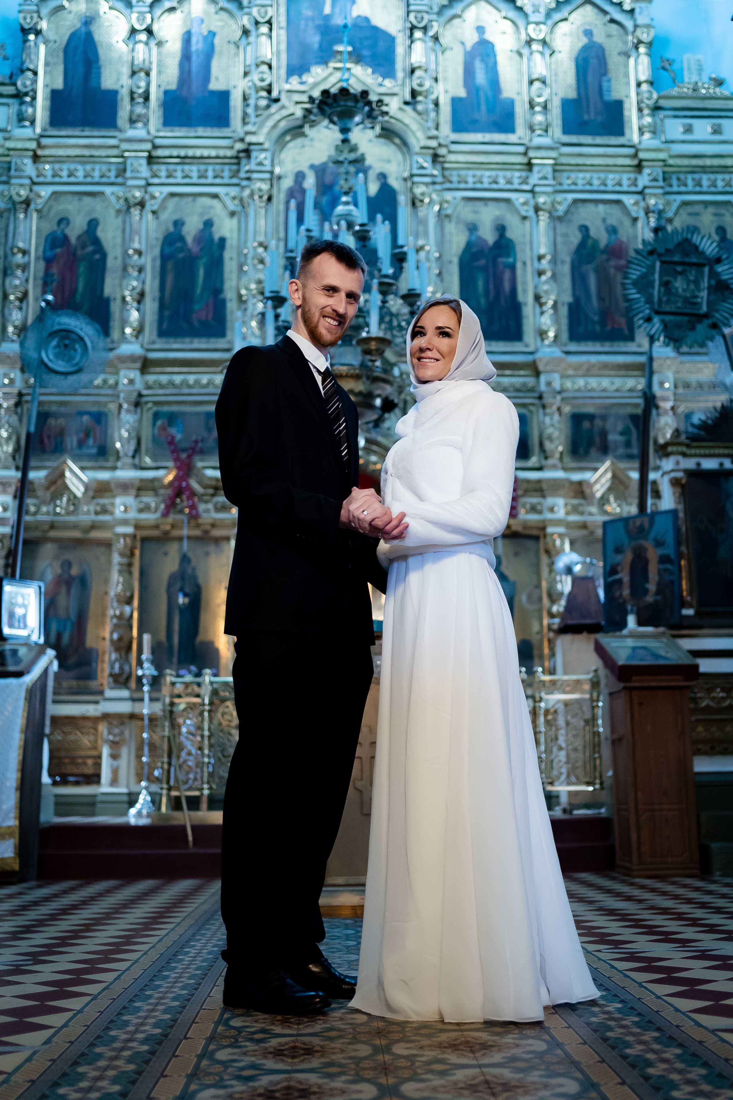 Венчание Анны и Олега. Семейный фотограф Варвара Сорока в городе Москве
