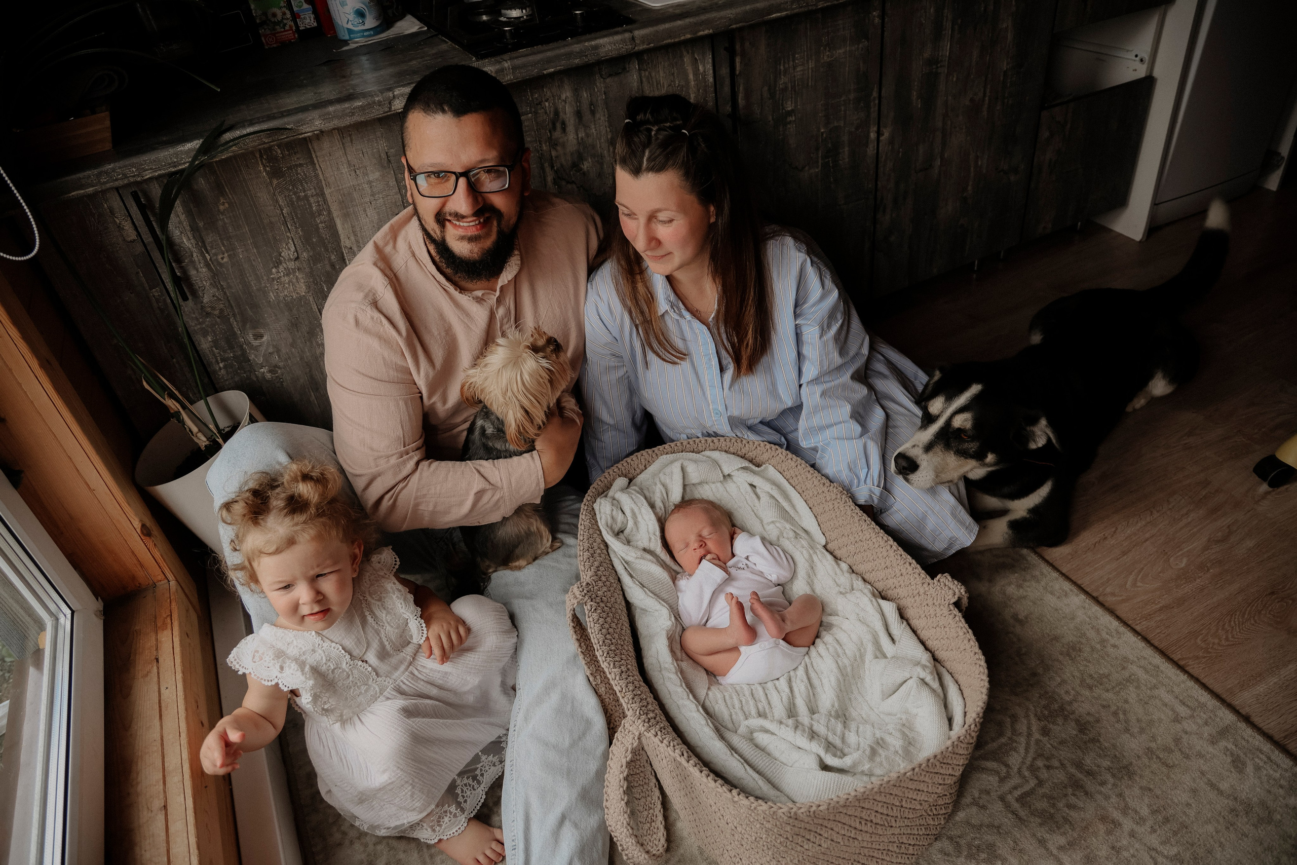 Настя Руслан София Ратмир. Фотограф новорожденных