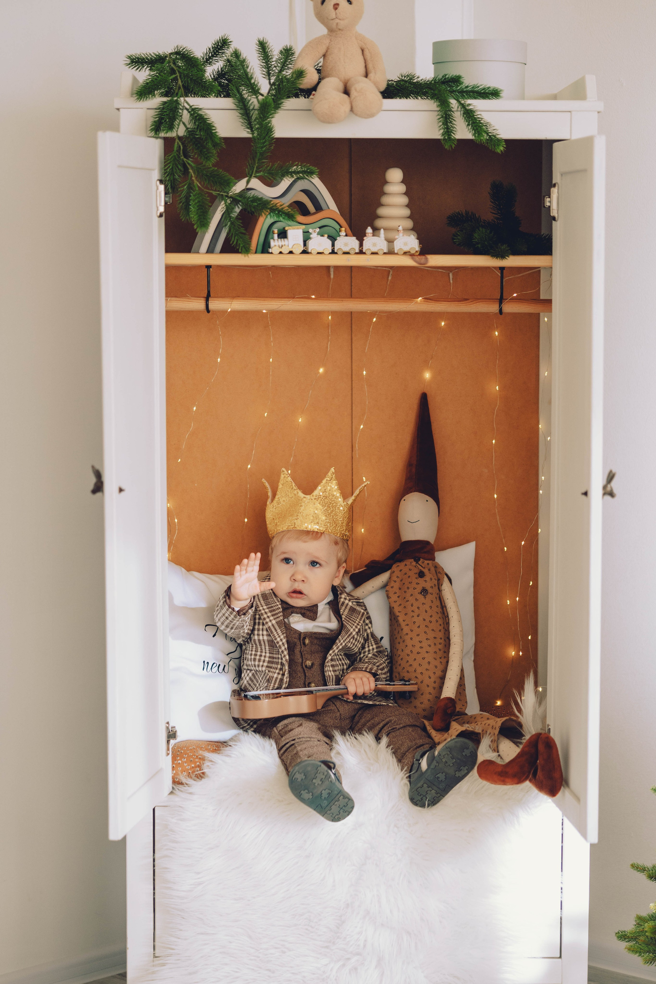 Новогодняя в студии. Семейный фотограф в Дзержинске Наталья Лаэтина