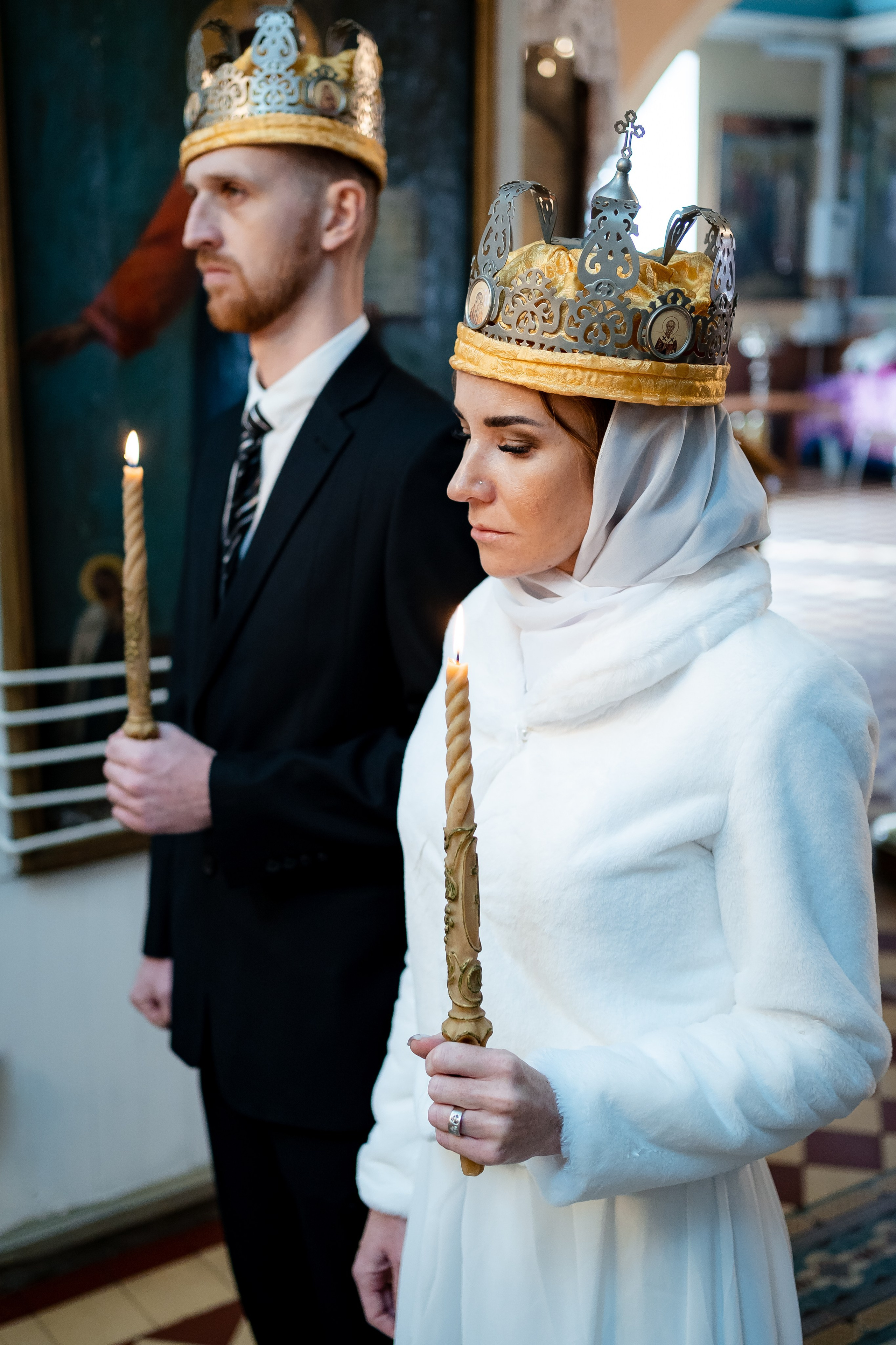 Венчание Анны и Олега. Семейный фотограф Варвара Сорока в городе Москве