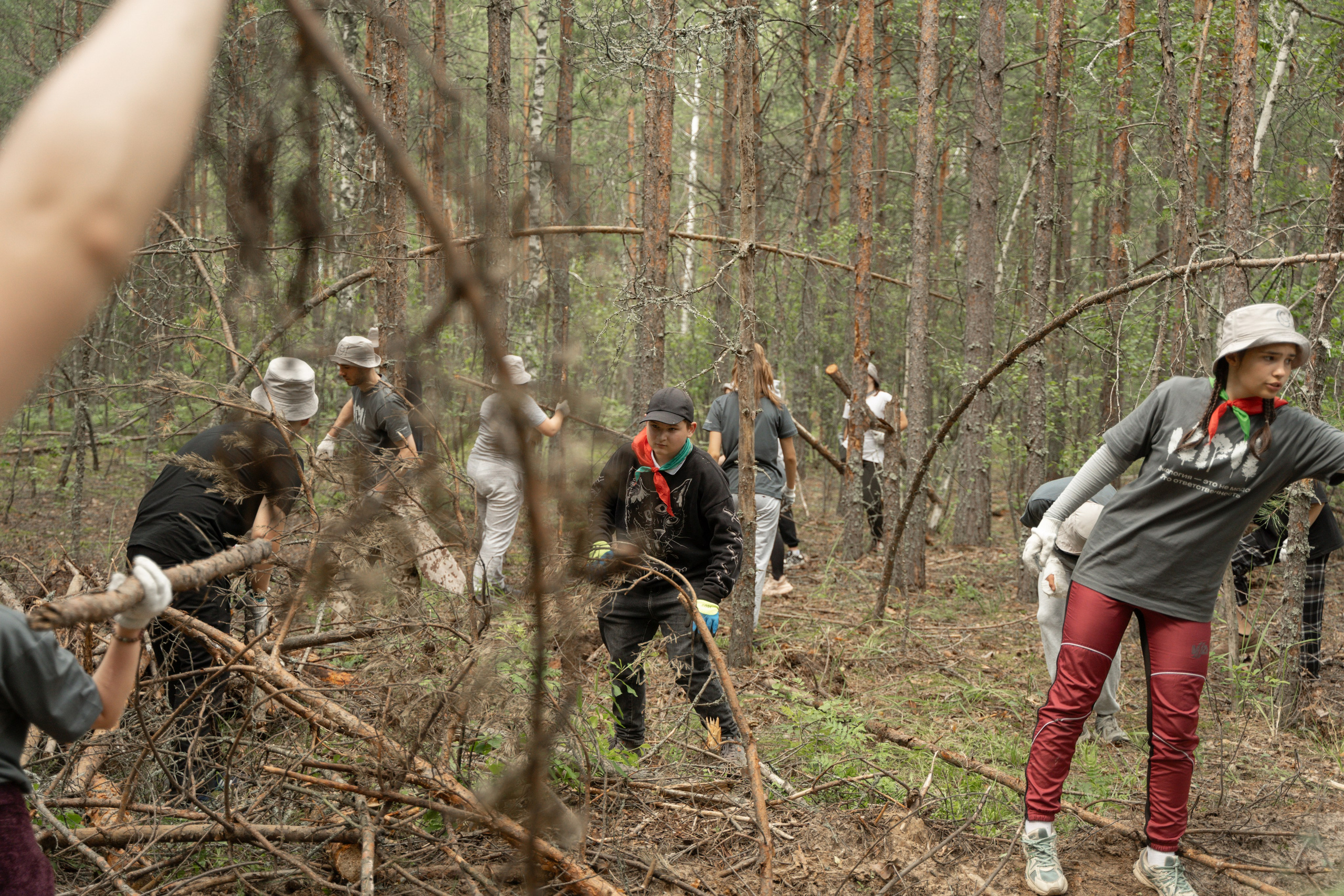 Эко-сборы добровольцев «О! Пушка» в национальном парке «Мещерский» 2024. Фотограф Надежда Погребняк | Рязань | Москва