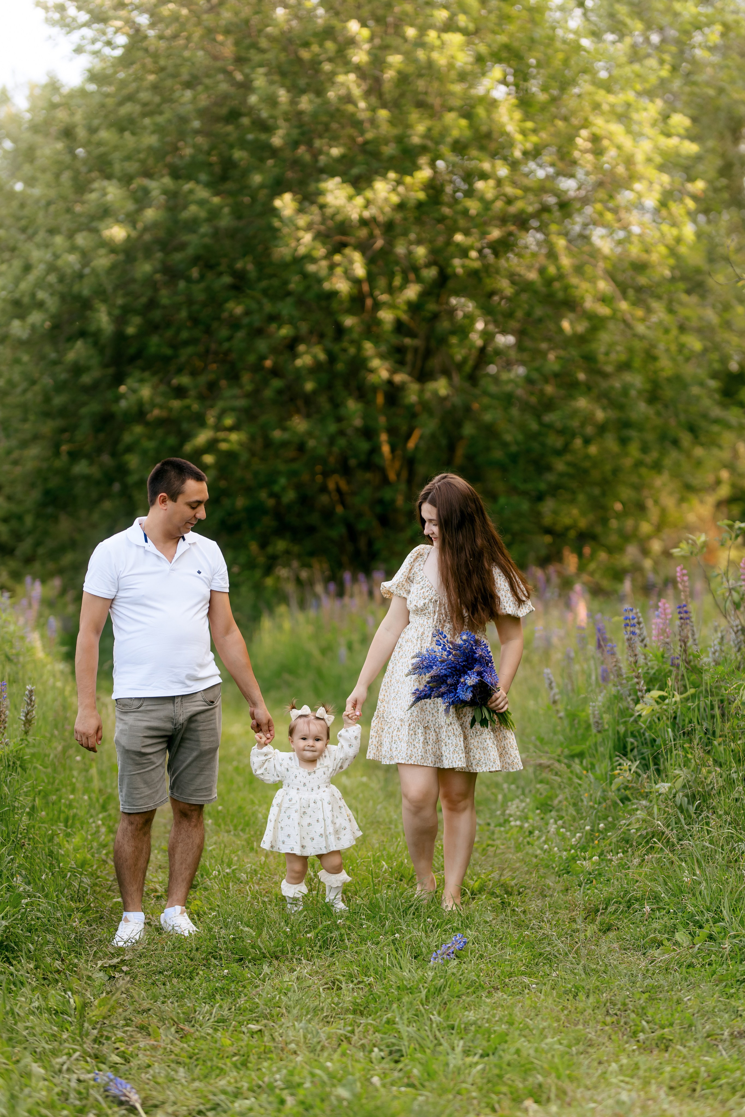 В люпинах. Свадебный и семейный фотограф в Туле и области Маша Костина