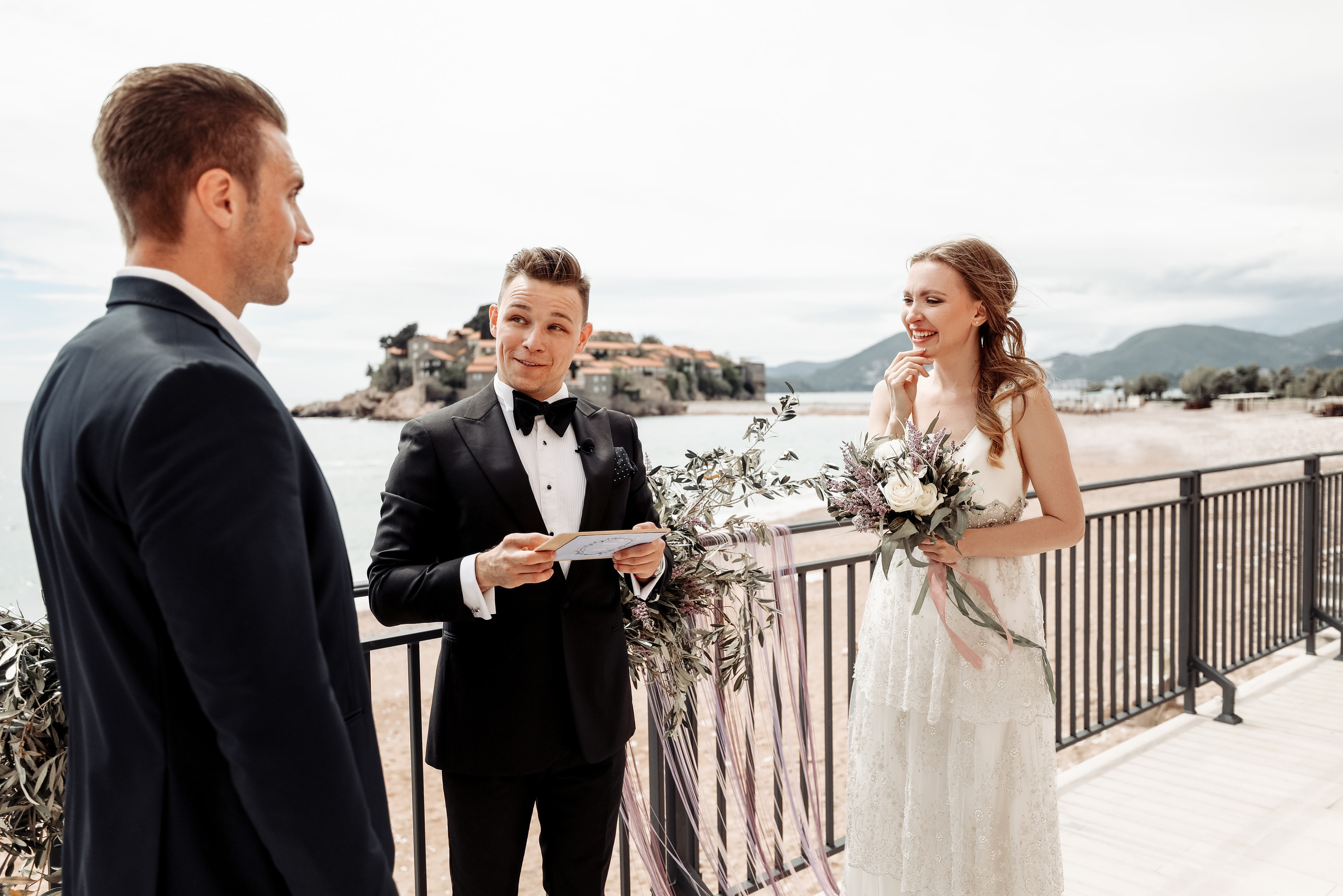 Ksenia & Artёm, Черногория / Montenegro / Sv. Stefan-Budva. Свадебный фотограф в России, Черногории и в Европе Надежда Никитина