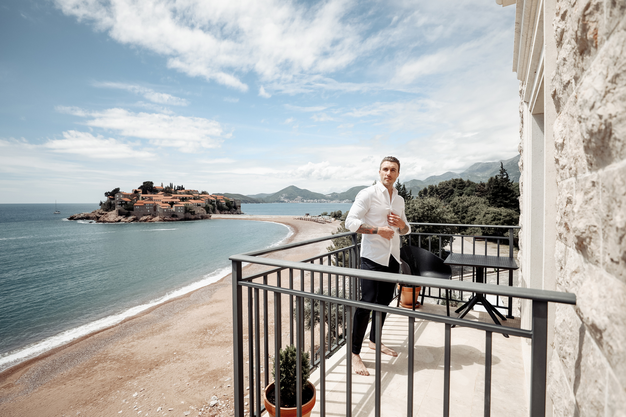 Ksenia & Artёm, Черногория / Montenegro / Sv. Stefan-Budva. Свадебный фотограф в России, Черногории и в Европе Надежда Никитина