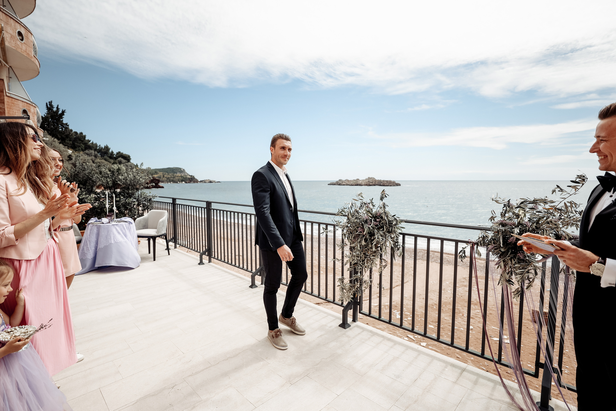 Ksenia & Artёm, Черногория / Montenegro / Sv. Stefan-Budva. Свадебный фотограф в России, Черногории и в Европе Надежда Никитина