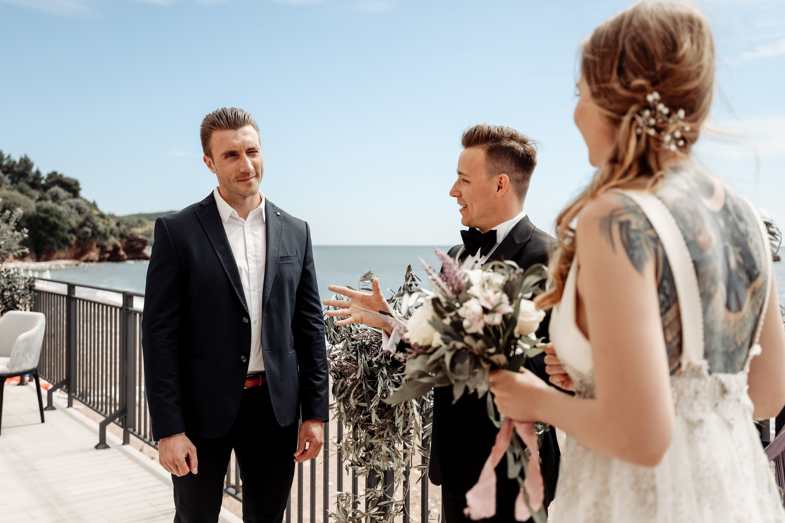 Ksenia & Artёm, Черногория / Montenegro / Sv. Stefan-Budva. Свадебный фотограф в России, Черногории и в Европе Надежда Никитина