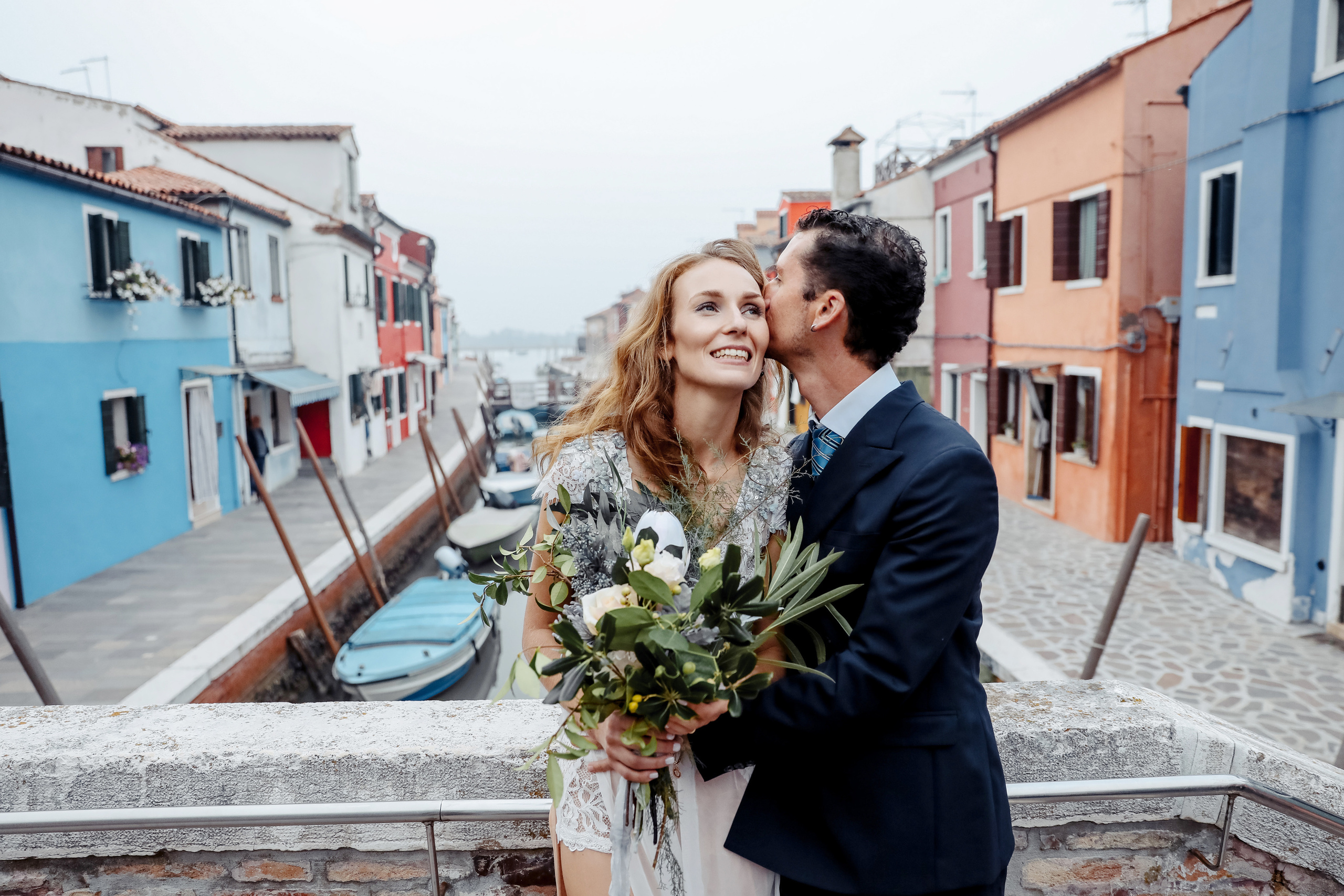 Anna & Elia, Italy | Burano. Свадебный фотограф в России, Черногории и в Европе Надежда Никитина