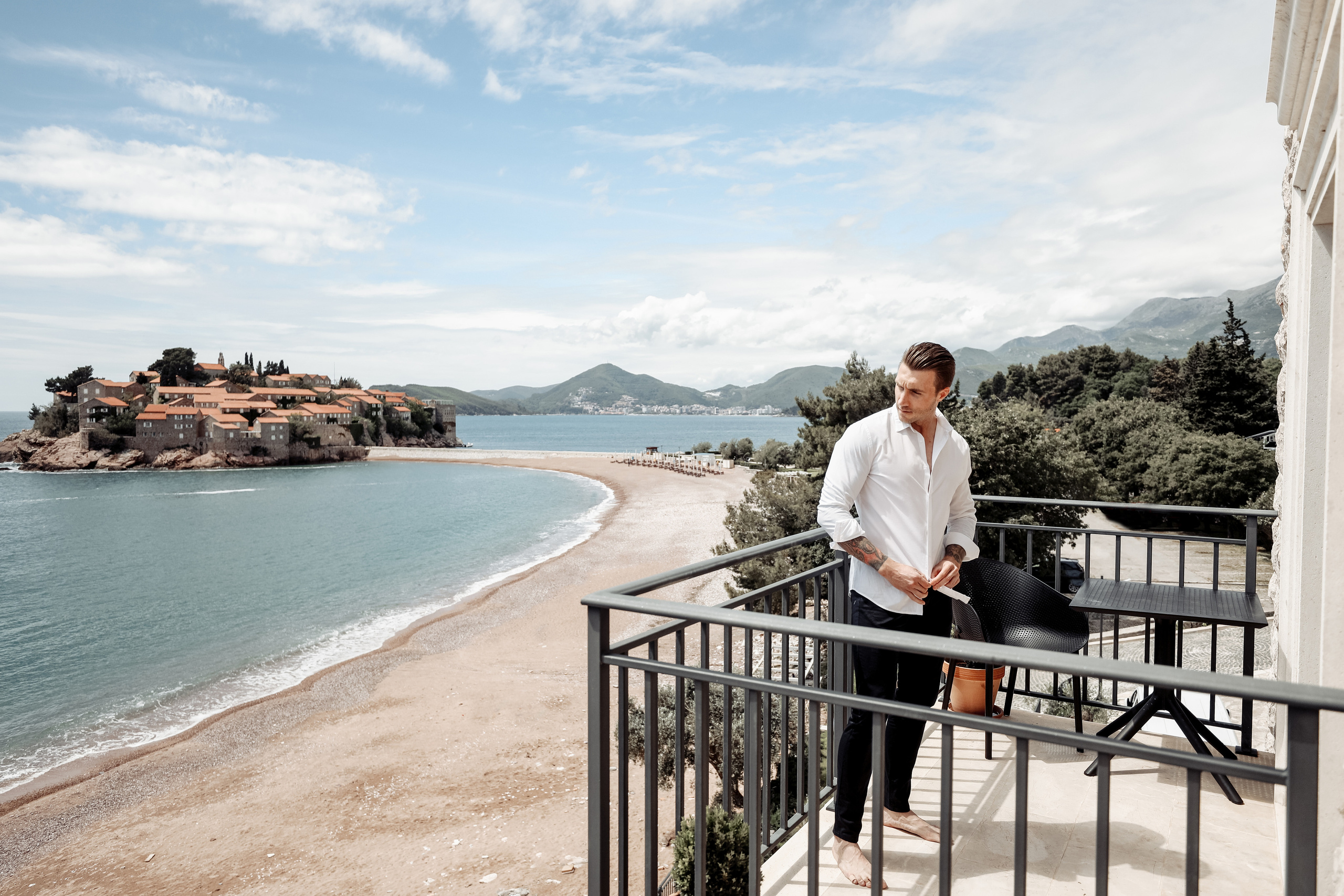 Ksenia & Artёm, Черногория / Montenegro / Sv. Stefan-Budva. Свадебный фотограф в России, Черногории и в Европе Надежда Никитина