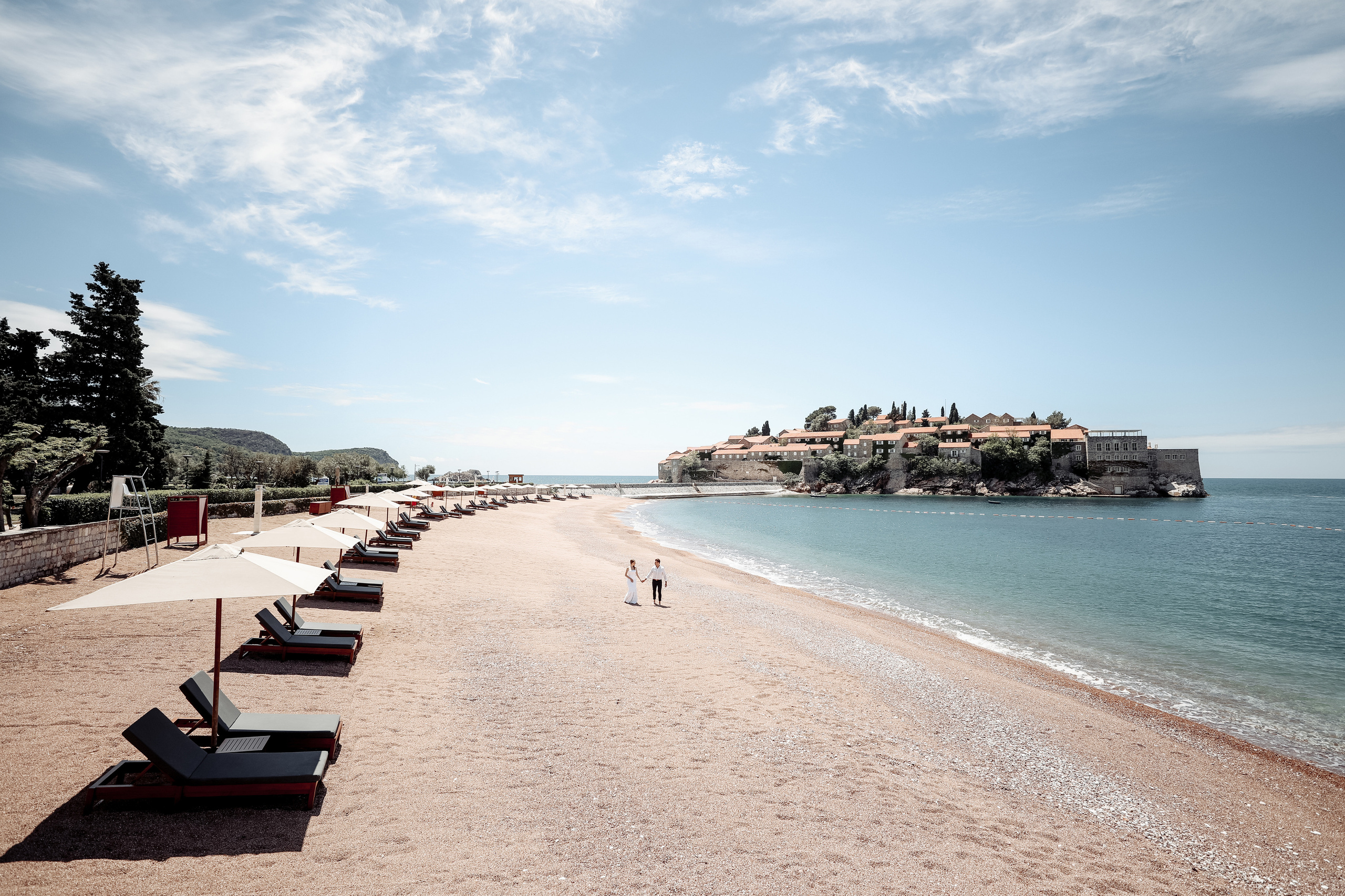 Ksenia & Artёm, Черногория / Montenegro / Sv. Stefan-Budva. Свадебный фотограф в России, Черногории и в Европе Надежда Никитина