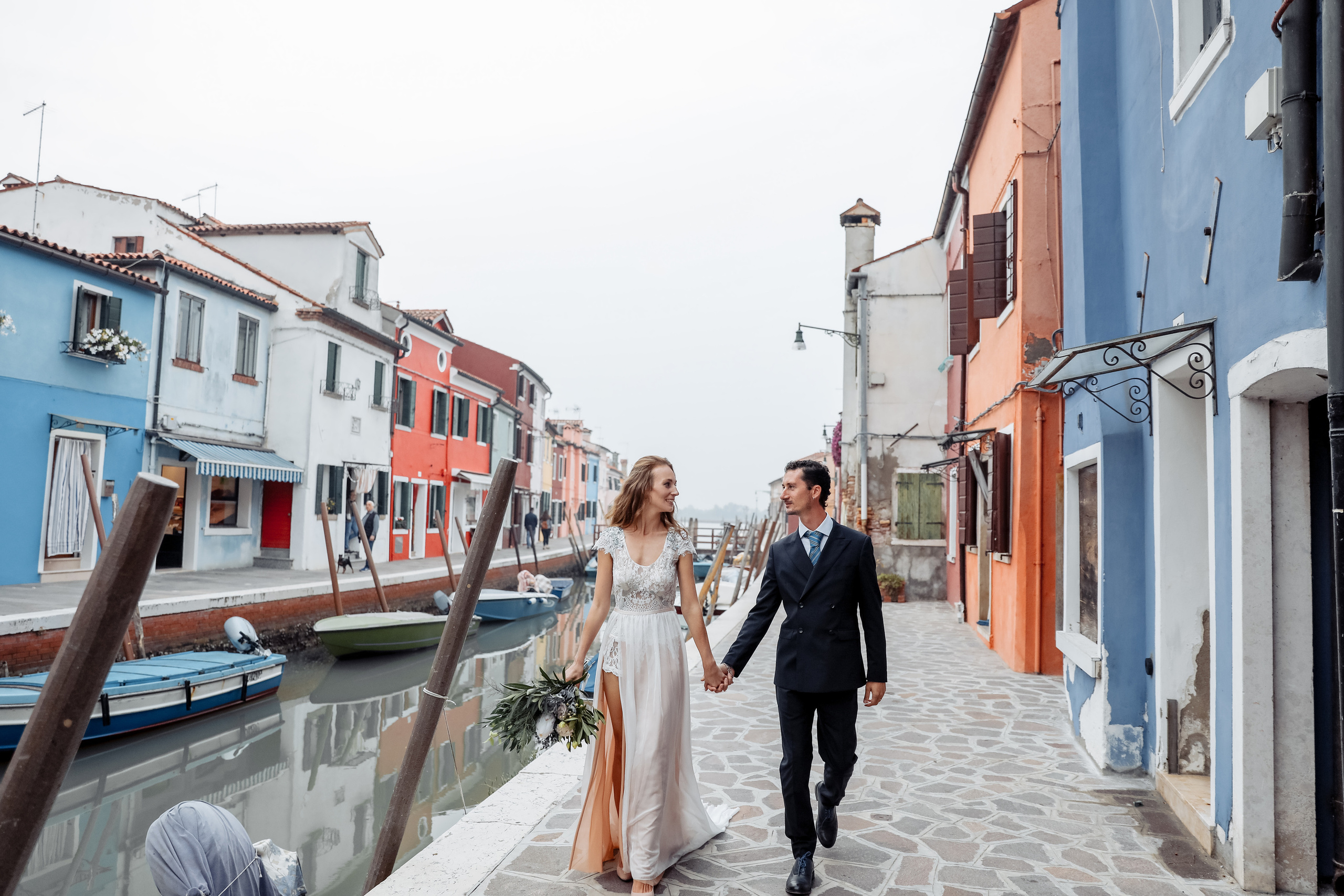 Anna & Elia, Italy | Burano. Свадебный фотограф в России, Черногории и в Европе Надежда Никитина