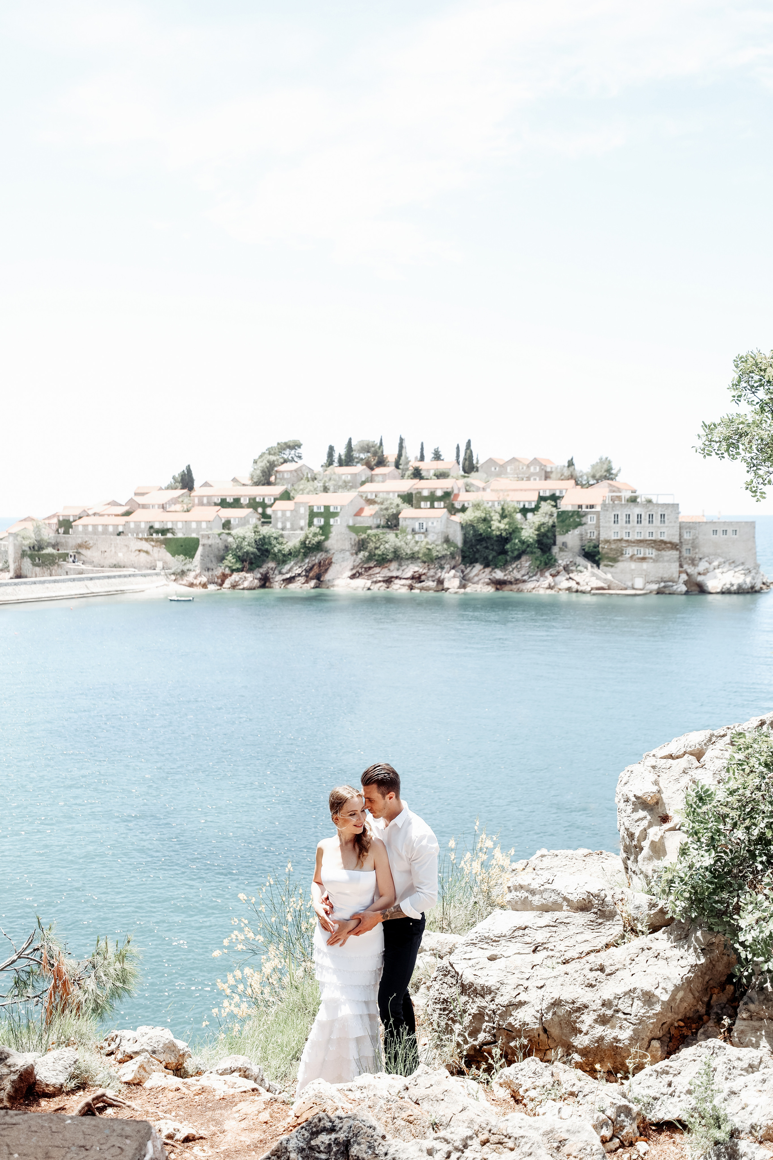 Ksenia & Artёm, Черногория / Montenegro / Sv. Stefan-Budva. Свадебный фотограф в России, Черногории и в Европе Надежда Никитина
