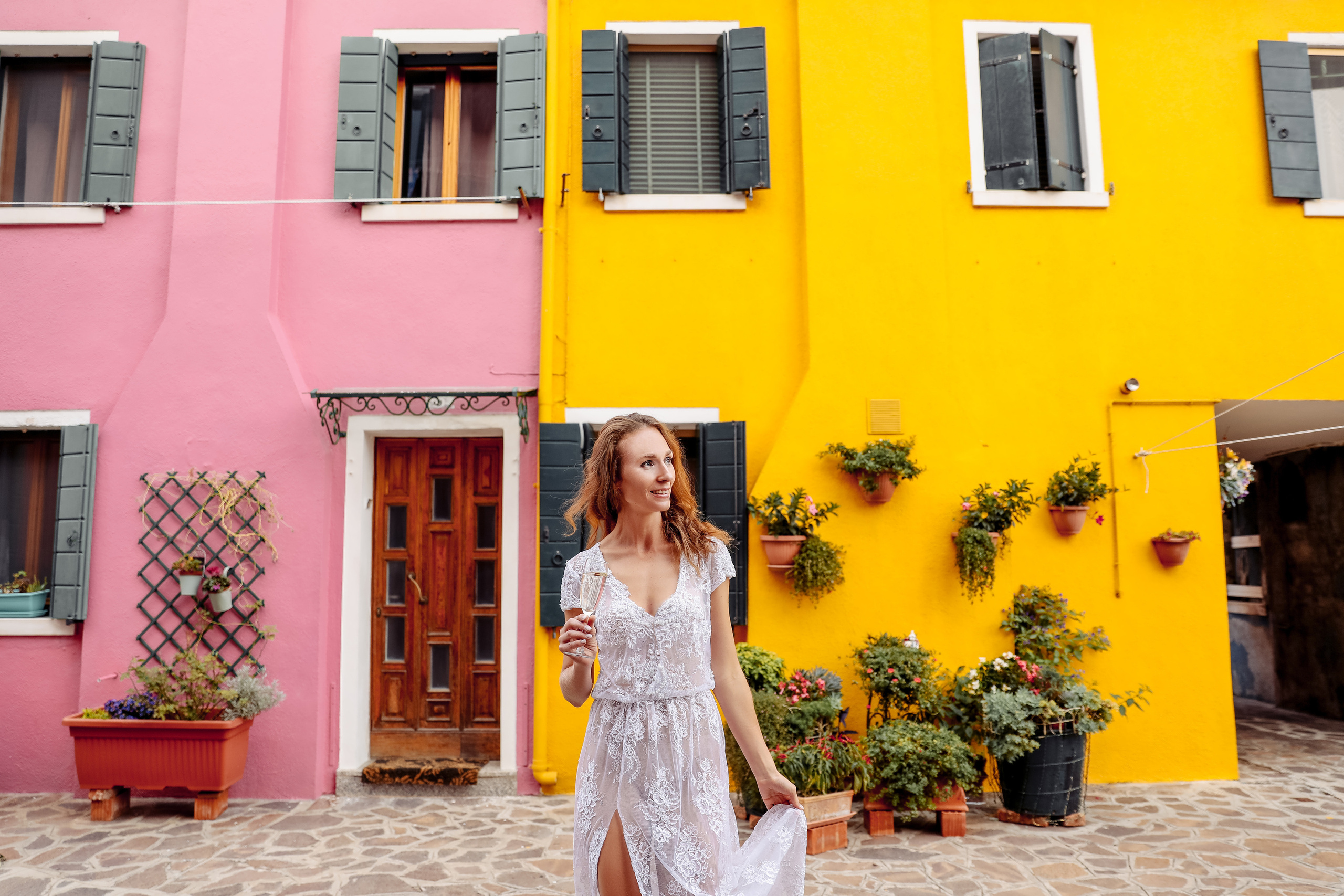 Anna & Elia, Italy | Burano. Свадебный фотограф в России, Черногории и в Европе Надежда Никитина