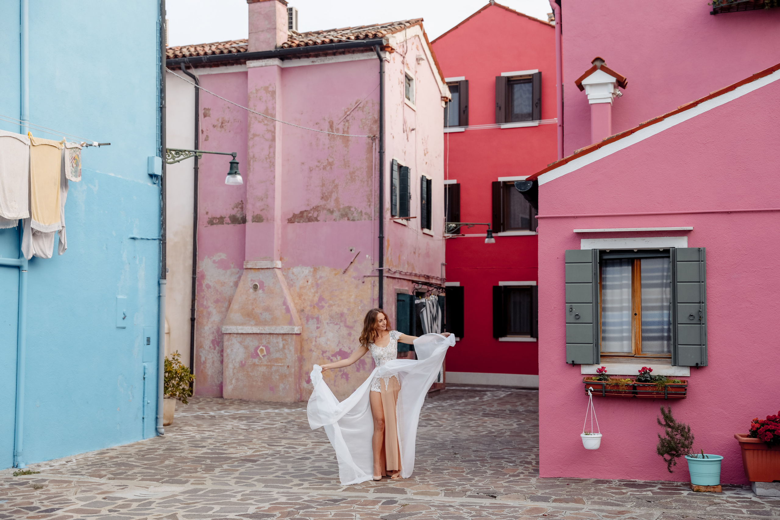 Anna & Elia, Italy | Burano. Свадебный фотограф в России, Черногории и в Европе Надежда Никитина