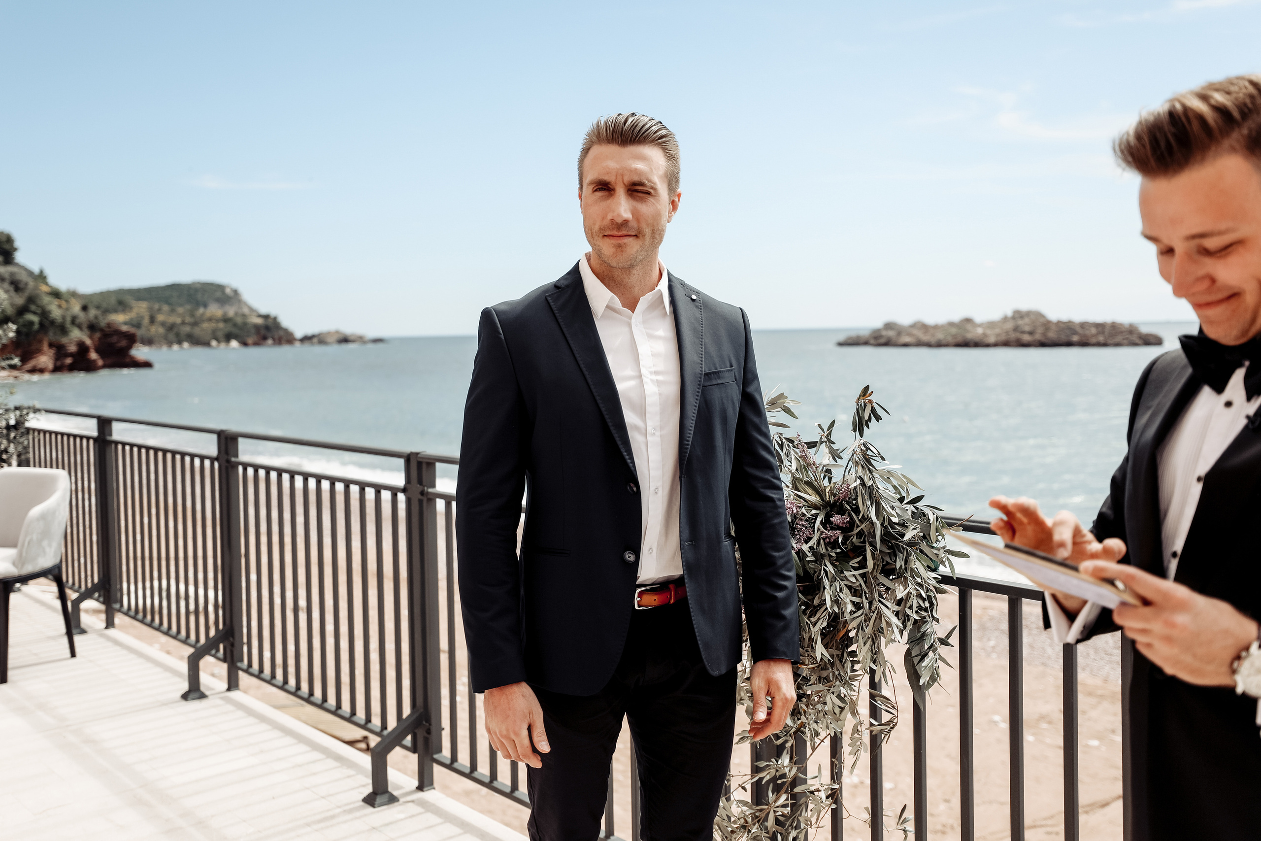 Ksenia & Artёm, Черногория / Montenegro / Sv. Stefan-Budva. Свадебный фотограф в России, Черногории и в Европе Надежда Никитина