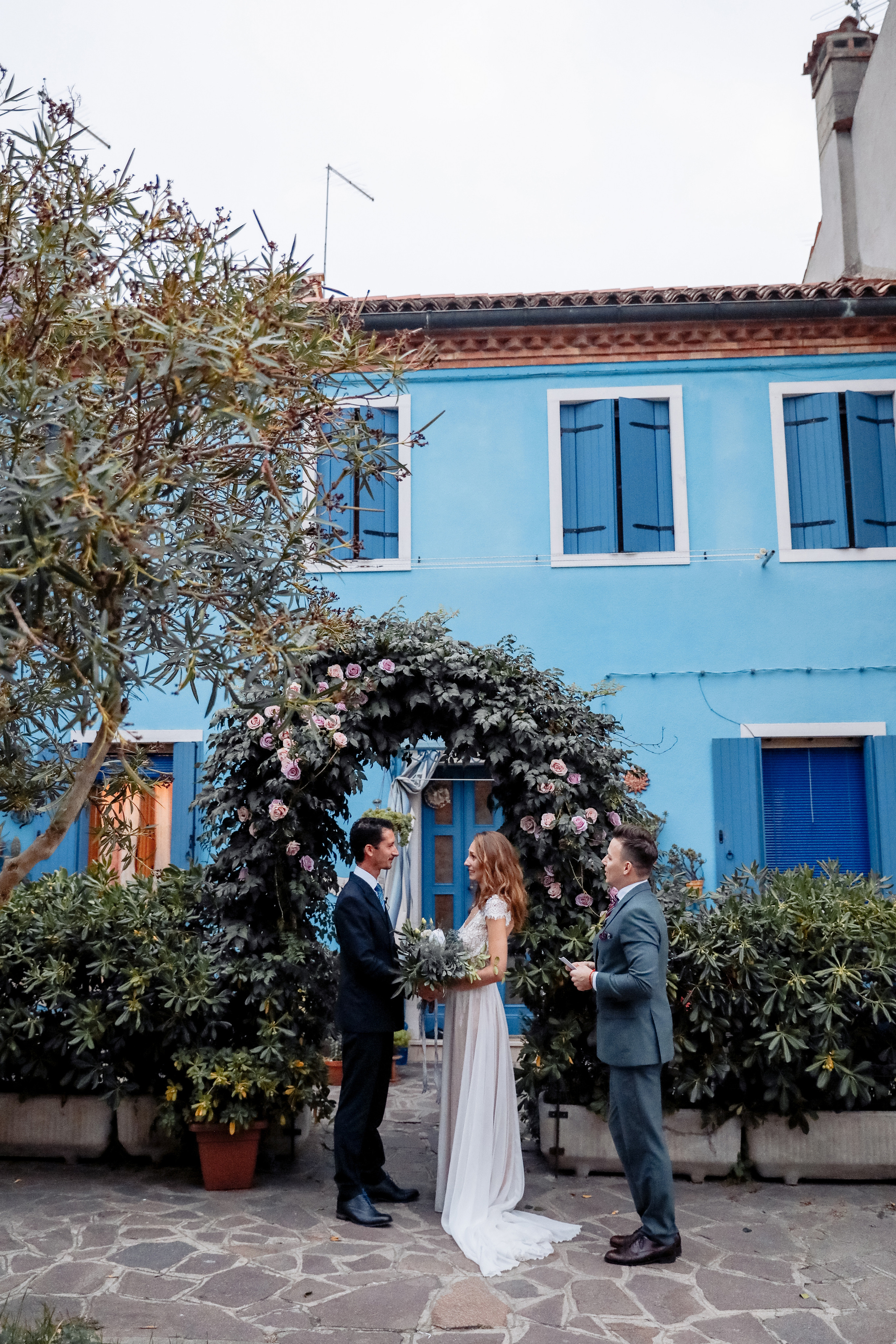 Anna & Elia, Italy | Burano. Свадебный фотограф в России, Черногории и в Европе Надежда Никитина