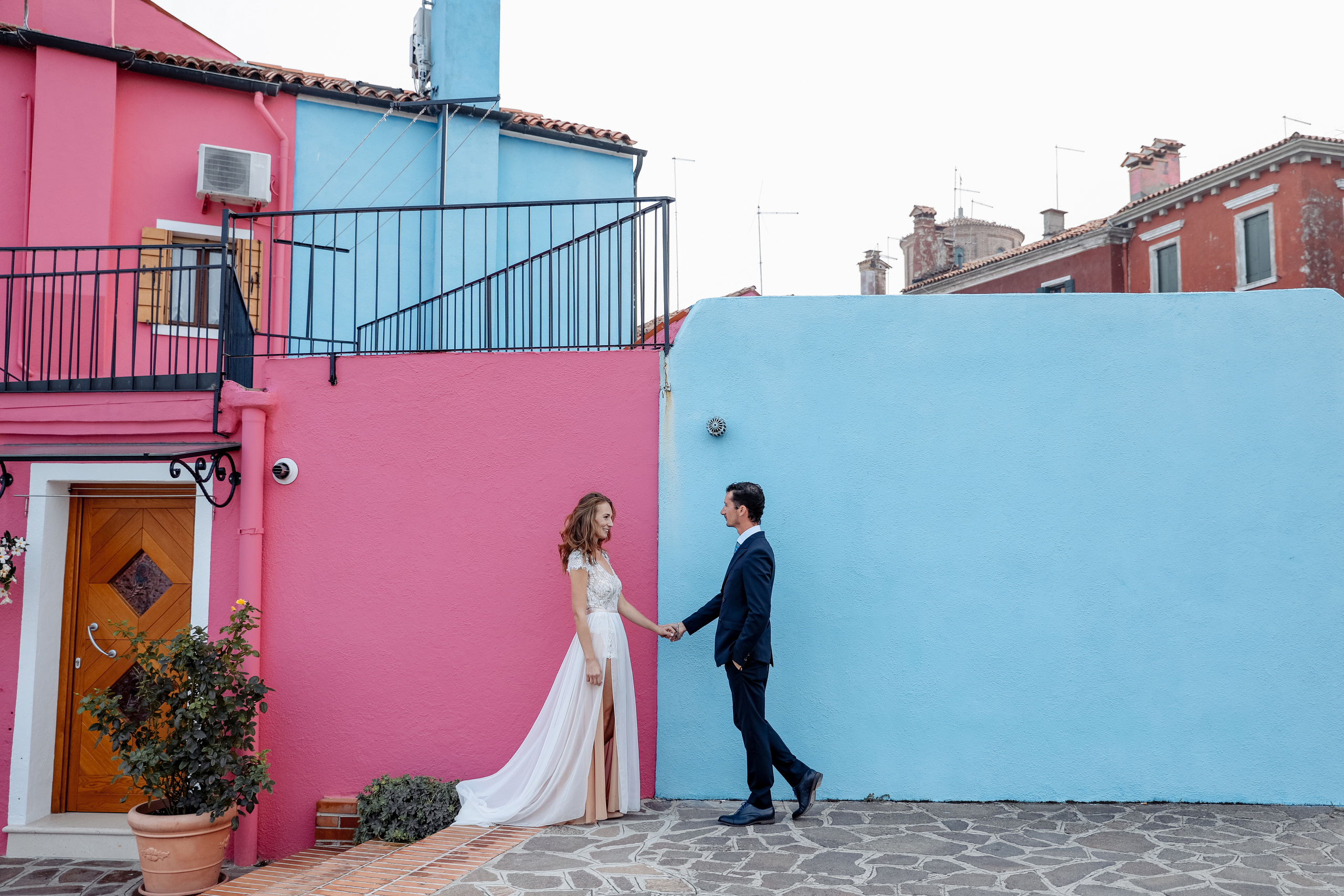 Anna & Elia, Italy | Burano. Свадебный фотограф в России, Черногории и в Европе Надежда Никитина