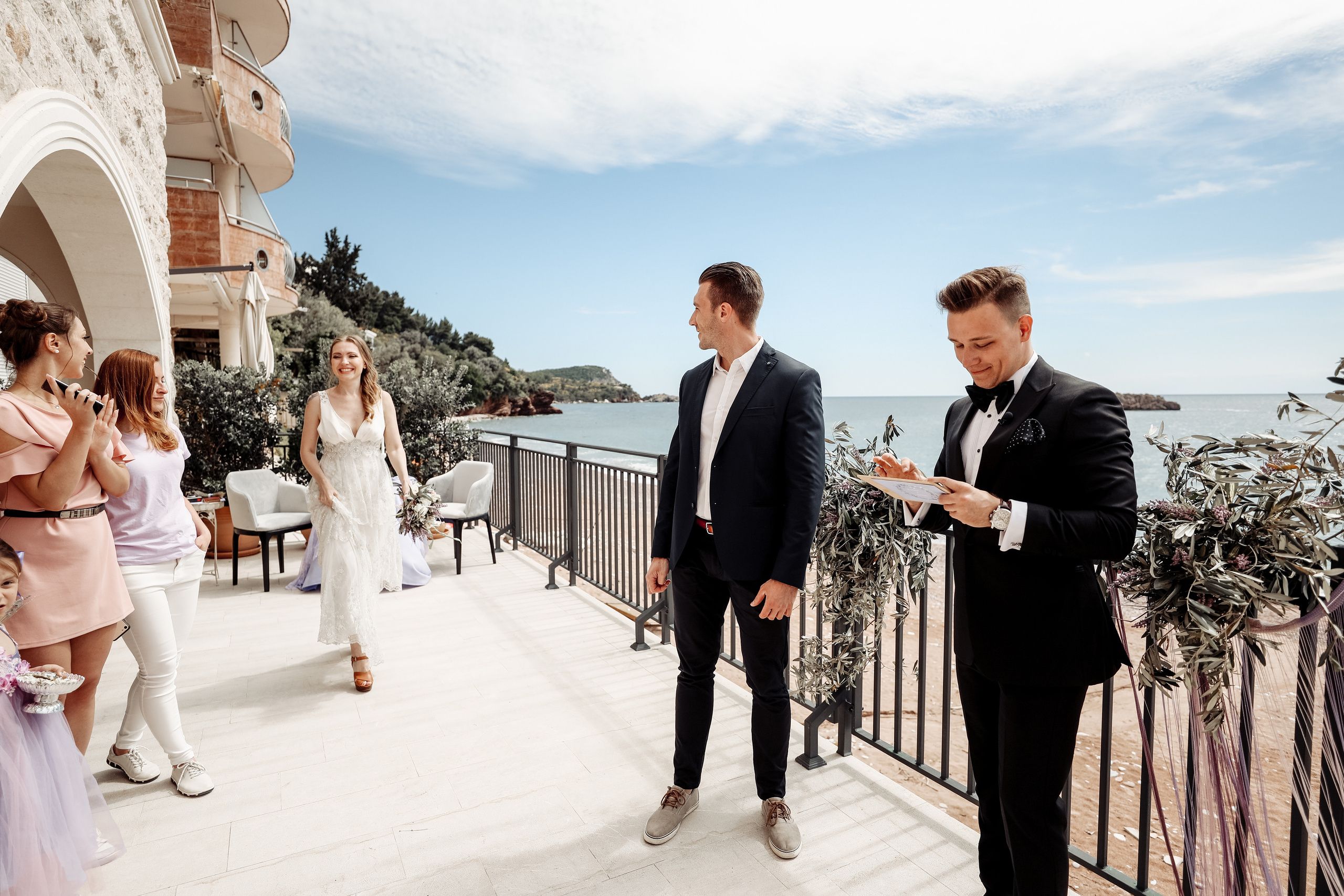 Ksenia & Artёm, Черногория / Montenegro / Sv. Stefan-Budva. Свадебный фотограф в России, Черногории и в Европе Надежда Никитина