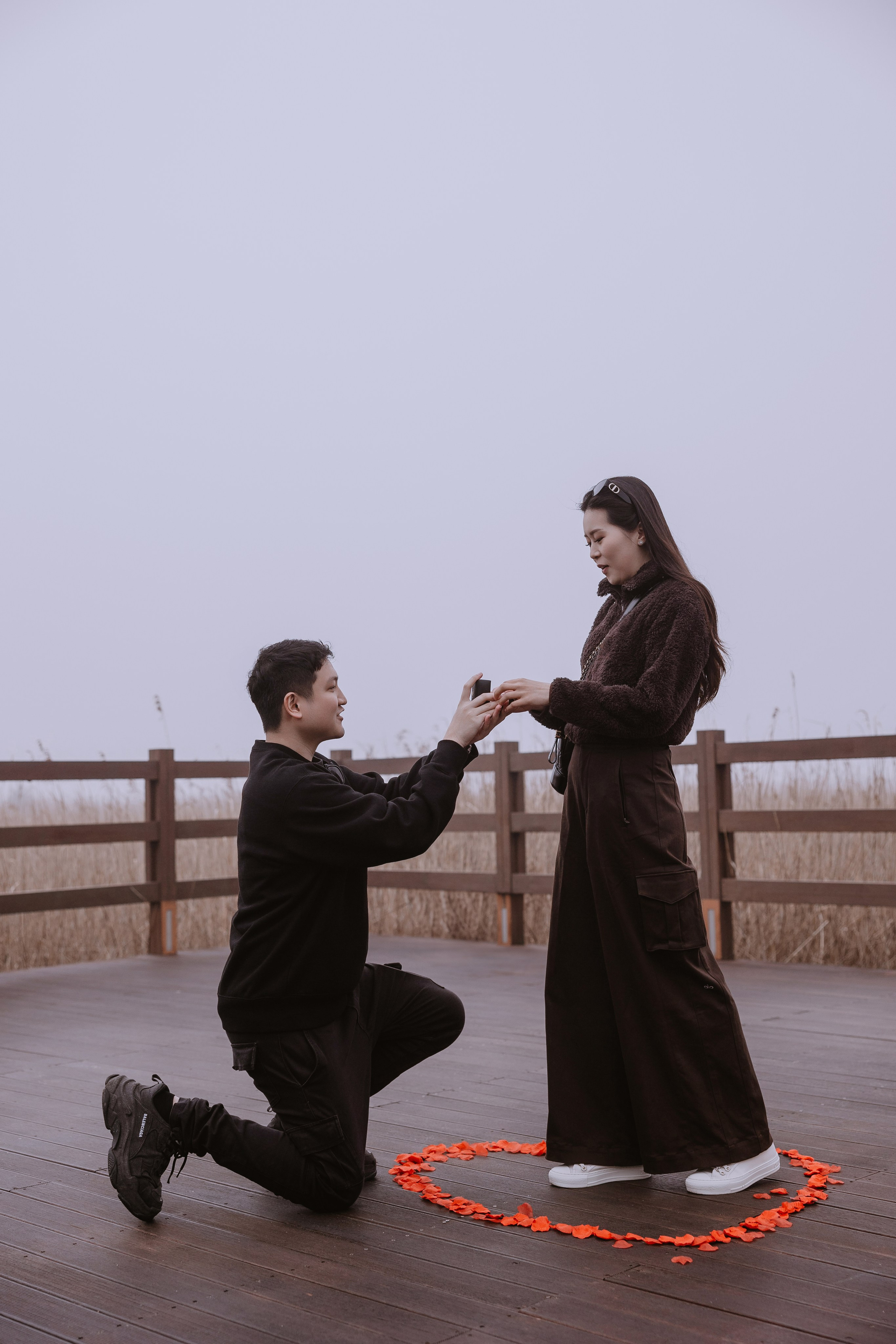 Предложение на пляже. ВАШ ФОТОГРАФ В ПУСАНЕ (Южная Корея) Александра Ануфрий