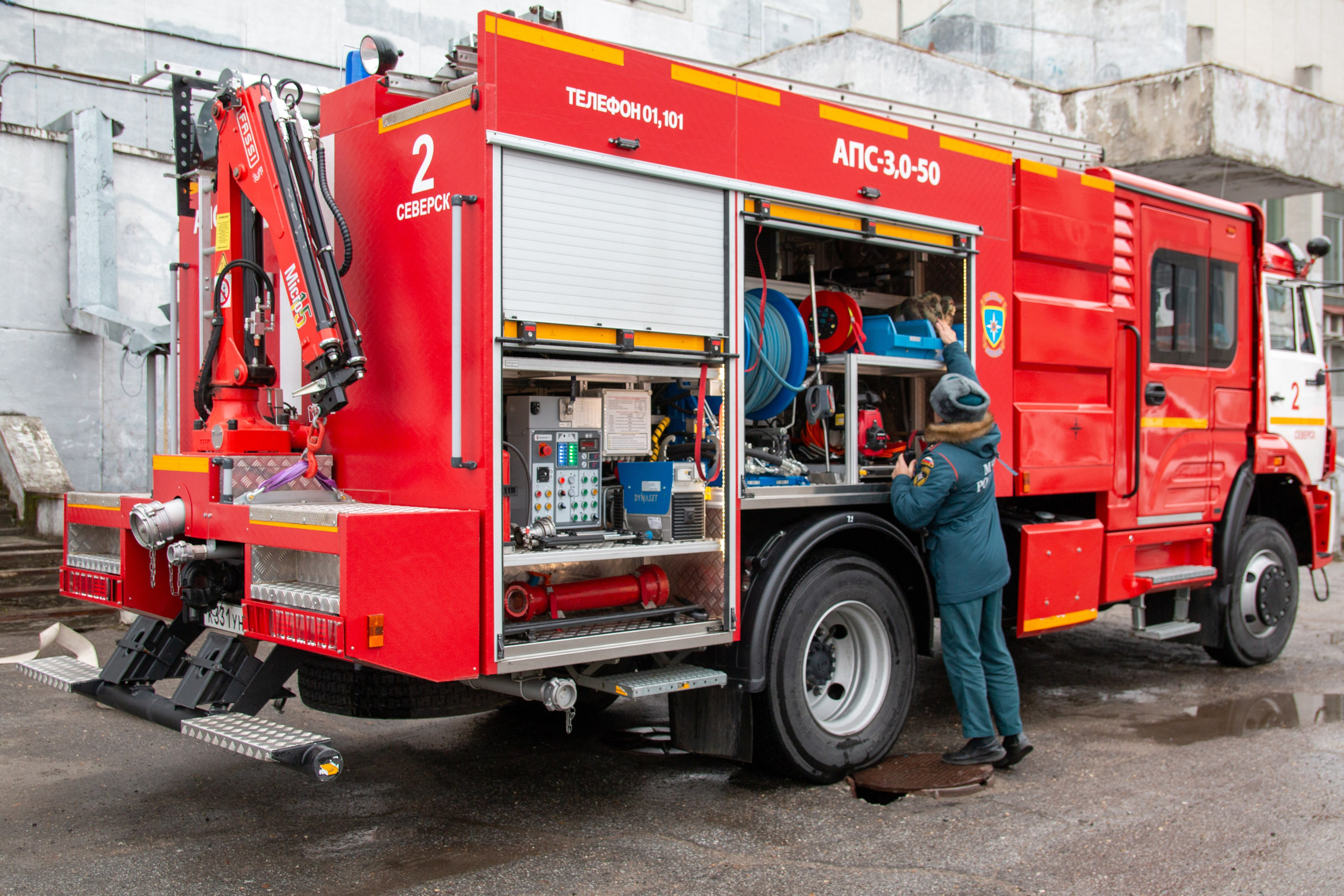 Репортаж «Пожарная тренировка». Ваш фотограф Северск | Томск