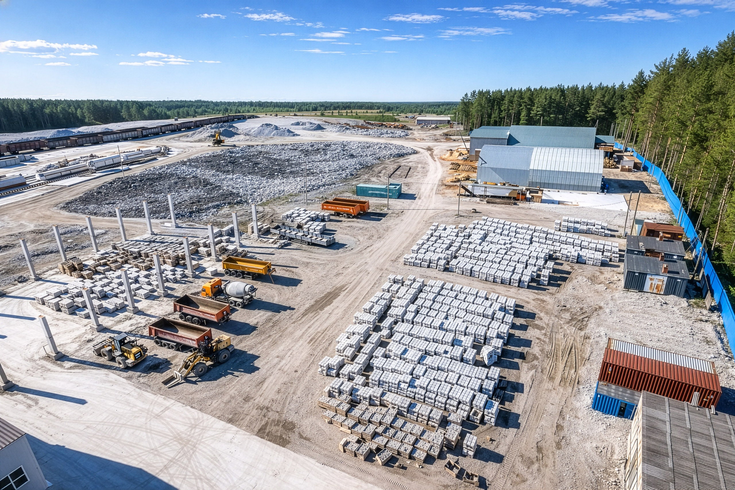 Аэросъемка промышленных объектов — Кейс ГК Стройтехно-Урал | Дмитрий Судаков. Фотограф Дмитрий Судаков — Свадебная и репортажная съемка в Екатеринбурге и Москве