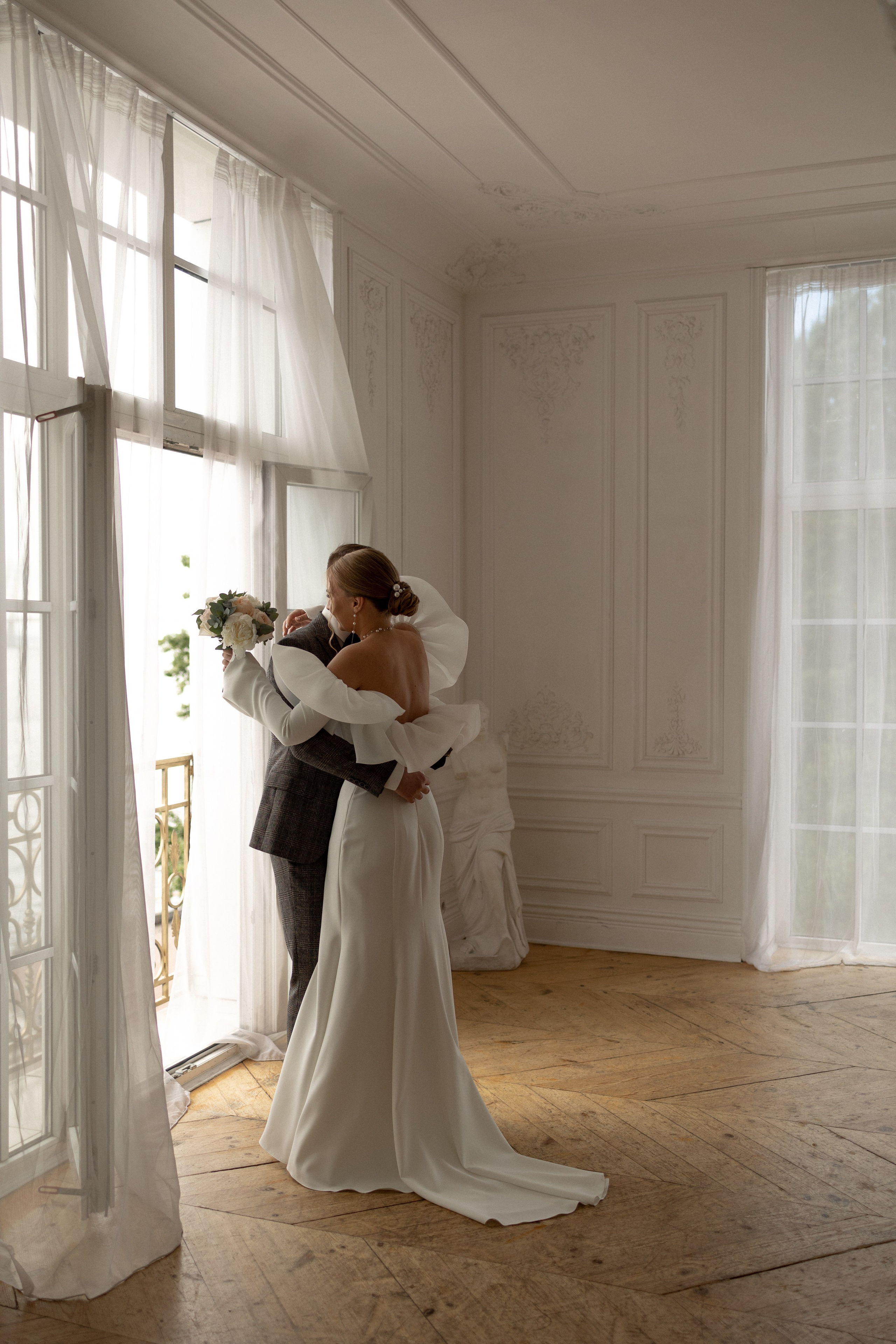 Свадебная фотосессия в студии/отеле. Фотограф в Санкт-Петербурге Шевченко Наталья