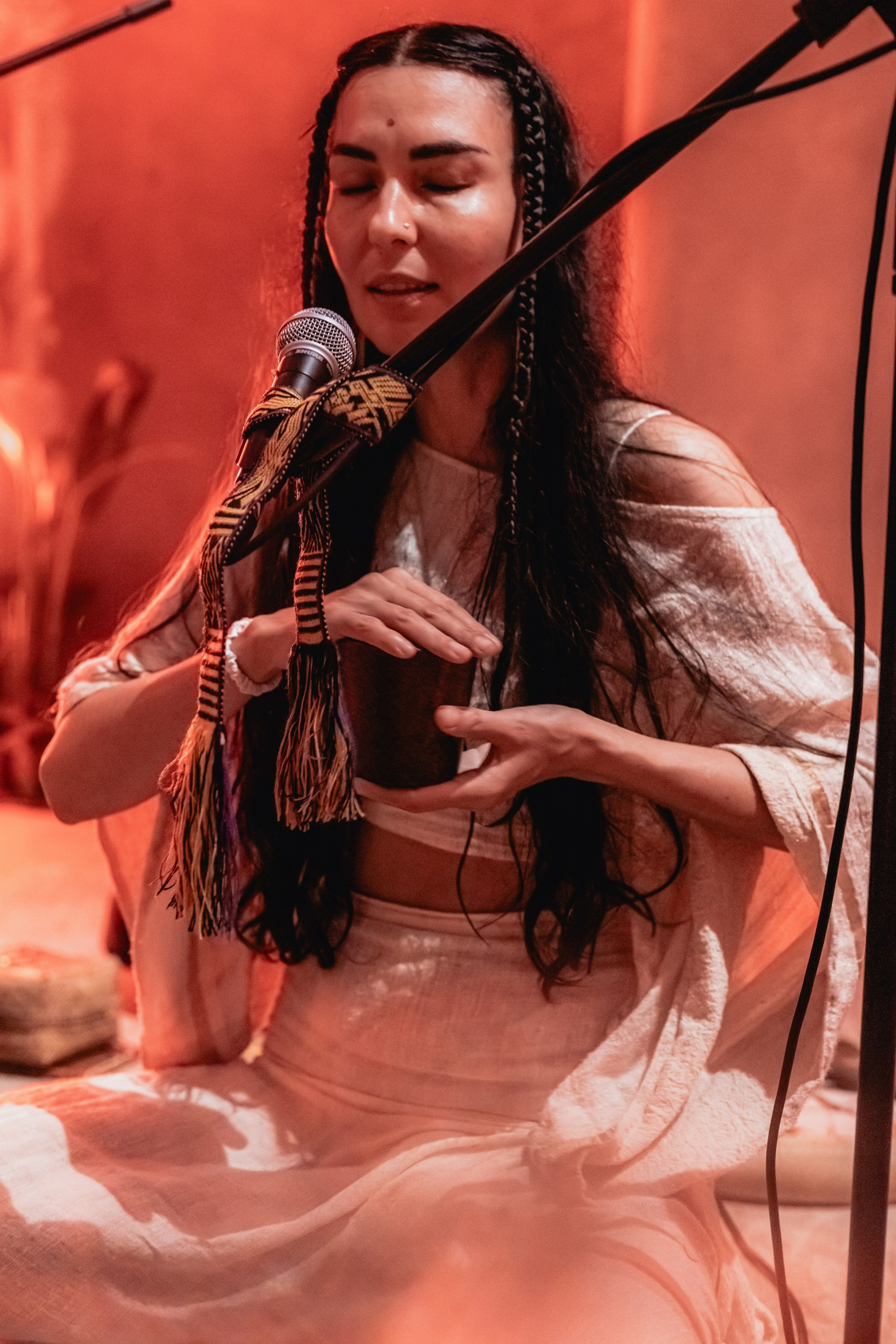 Cacao ceremony Full moon jan w Juan. Mariam Bagdasaryan