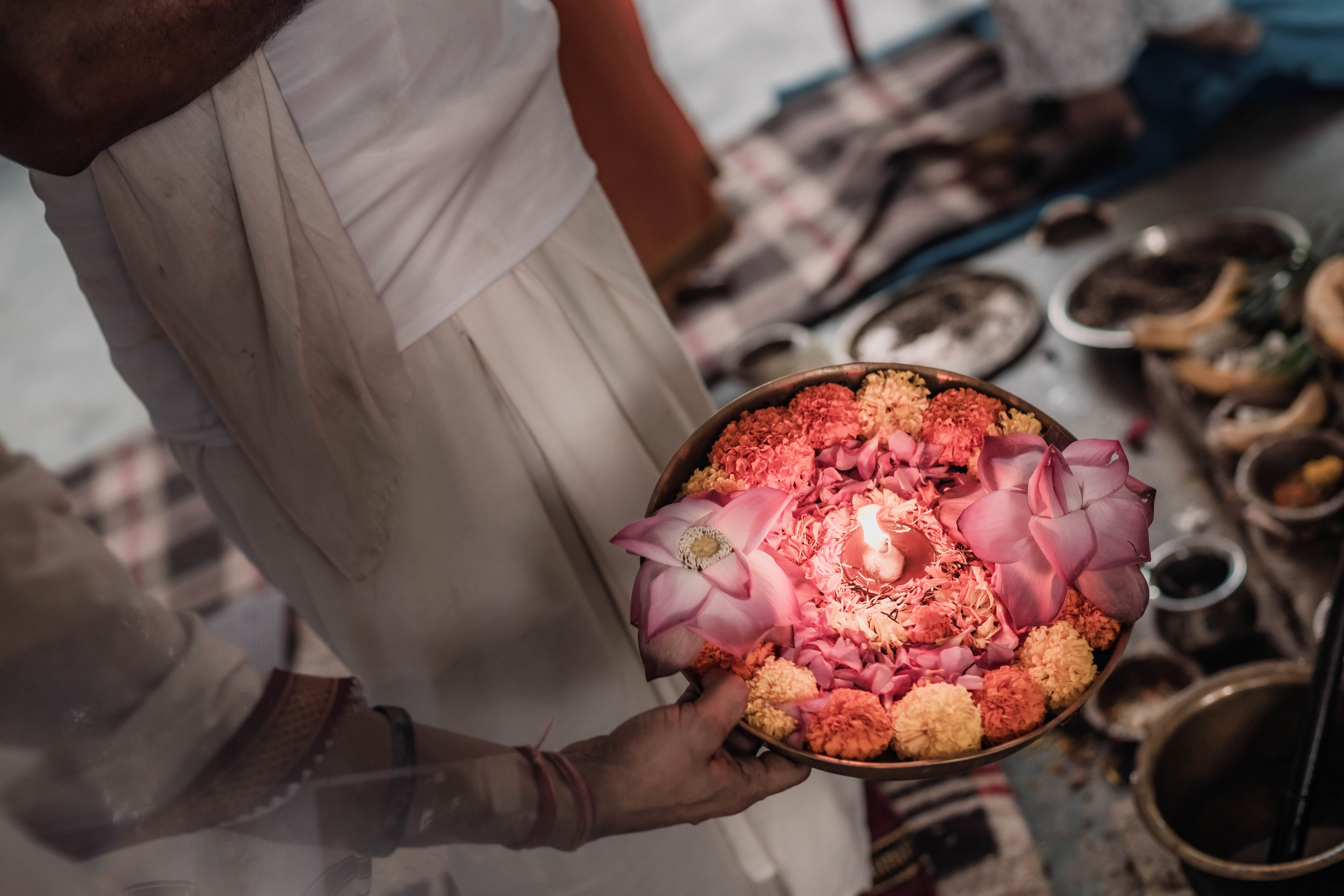Pitri Paksha yagyas & poojas Devraha Baba ji ashram. Mariam Bagdasaryan