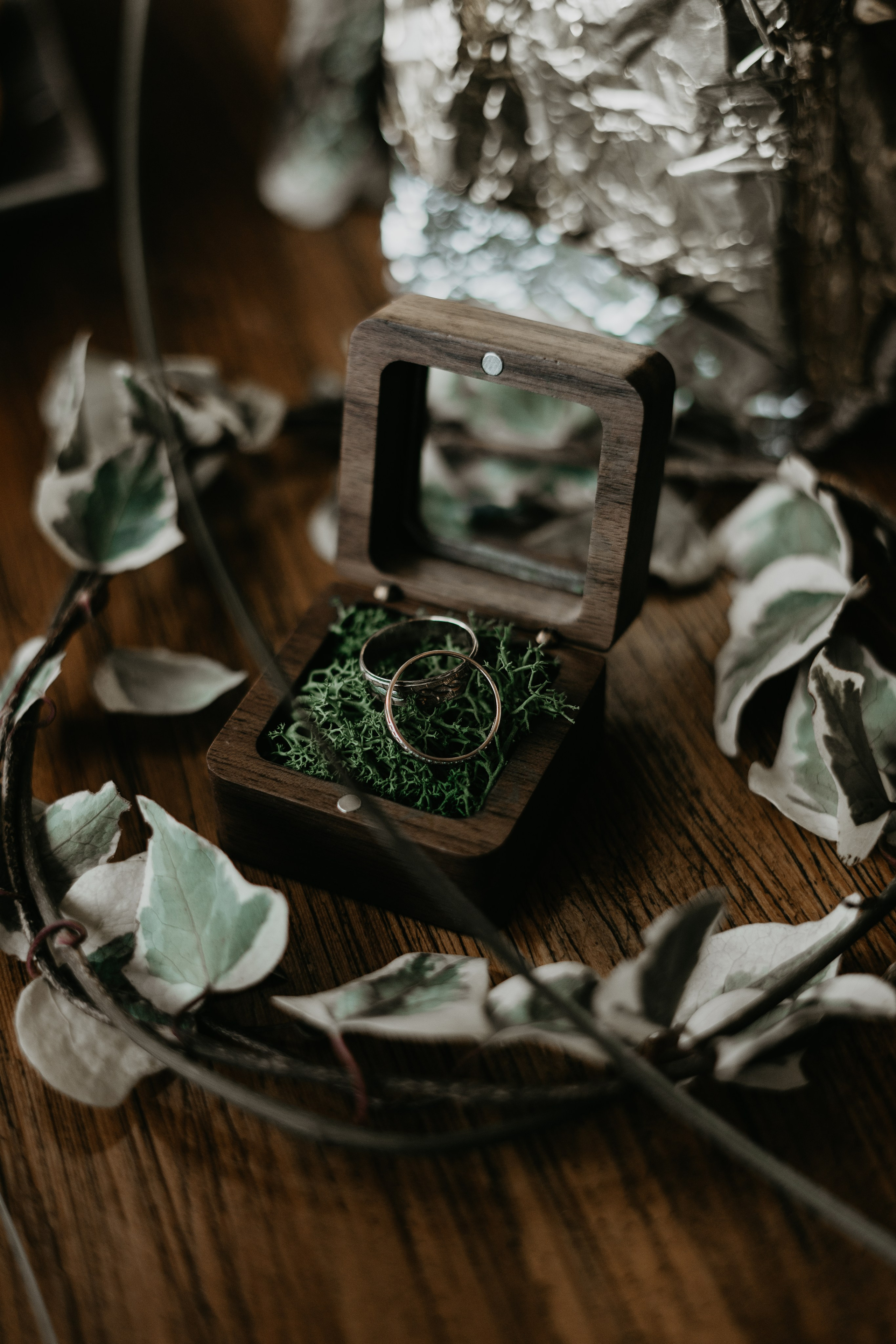 Кольца в коробочке 