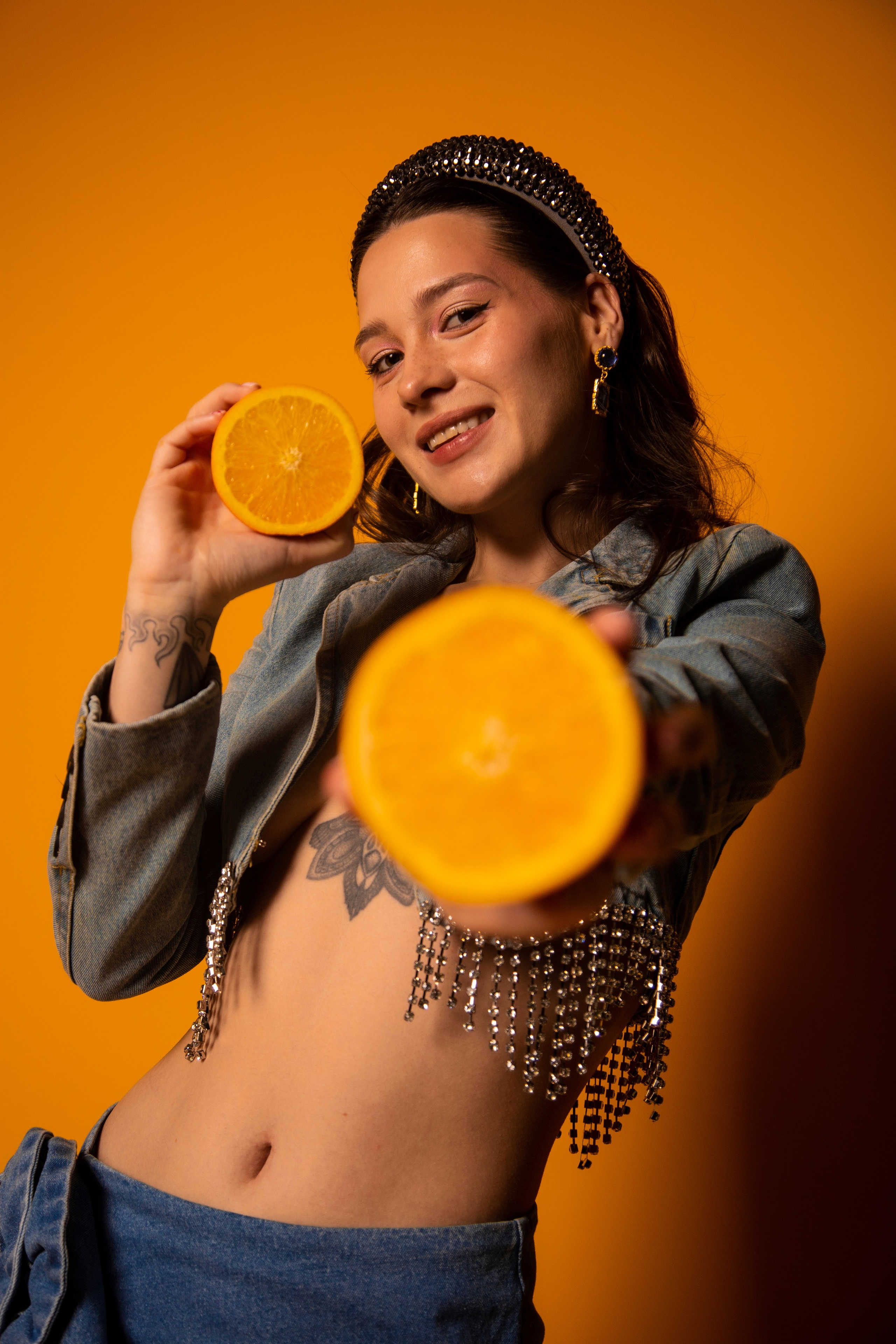 Дарья&Фрукты. Фотограф в Краснодаре Елизавета Тарасенко