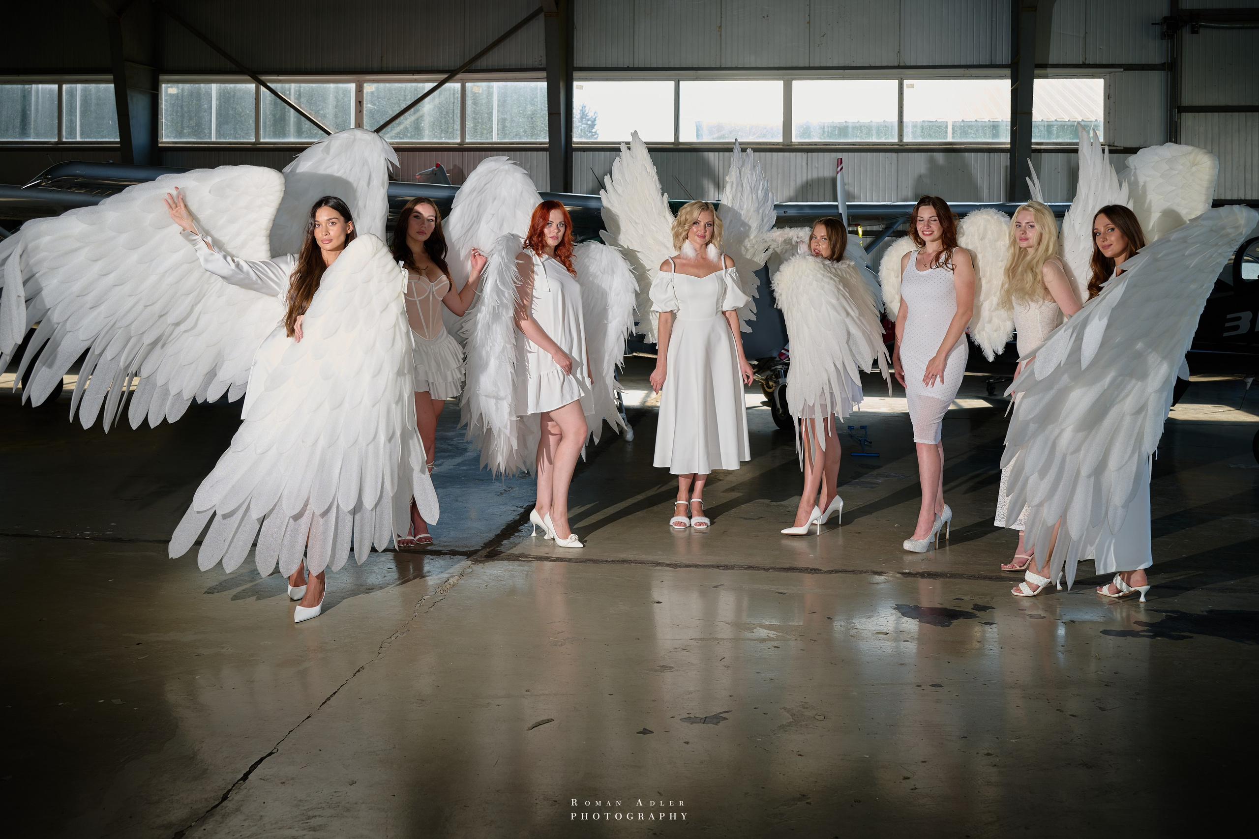 Ангелы ТОП Стюардесс. Фотограф Роман Адлер