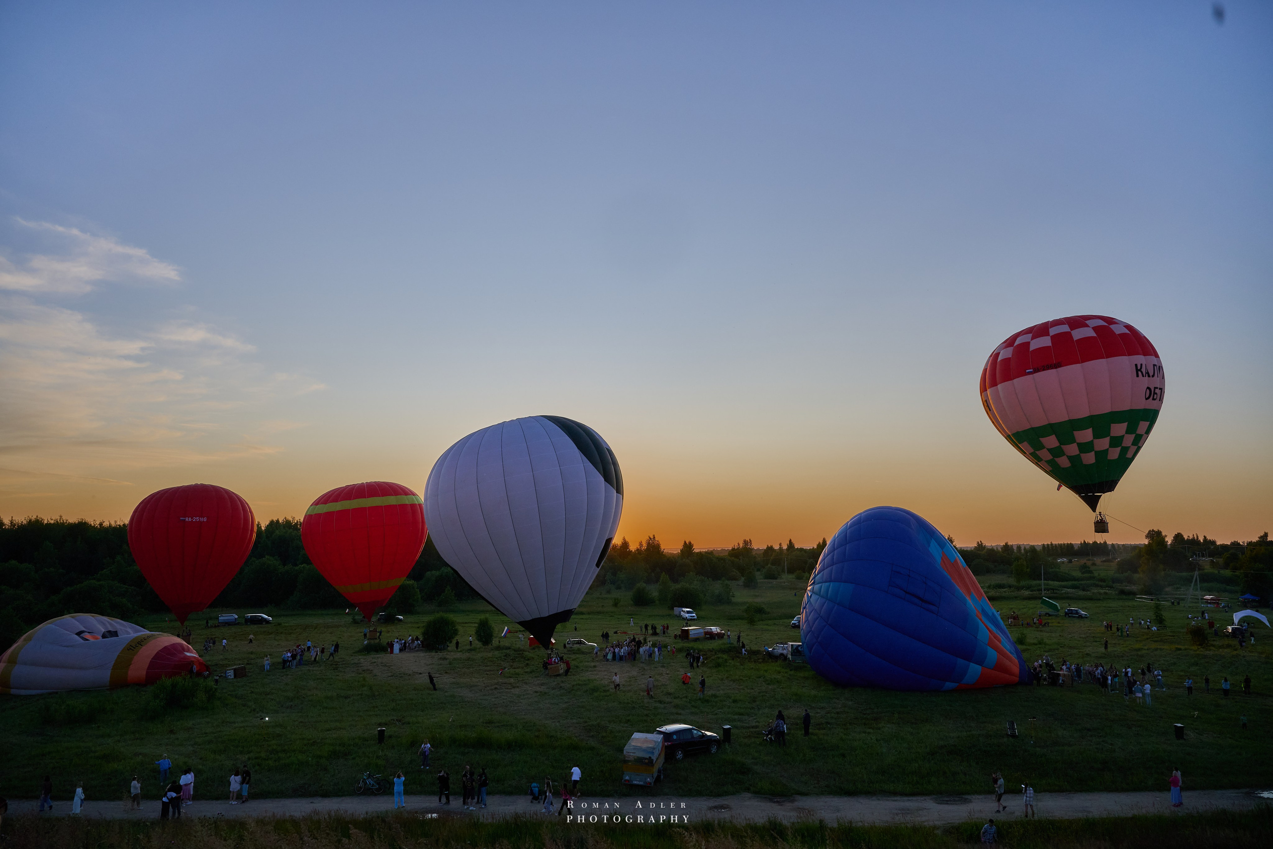 Фестиваль воздухоплавания «Золотое кольцо России». Фотограф Роман Адлер