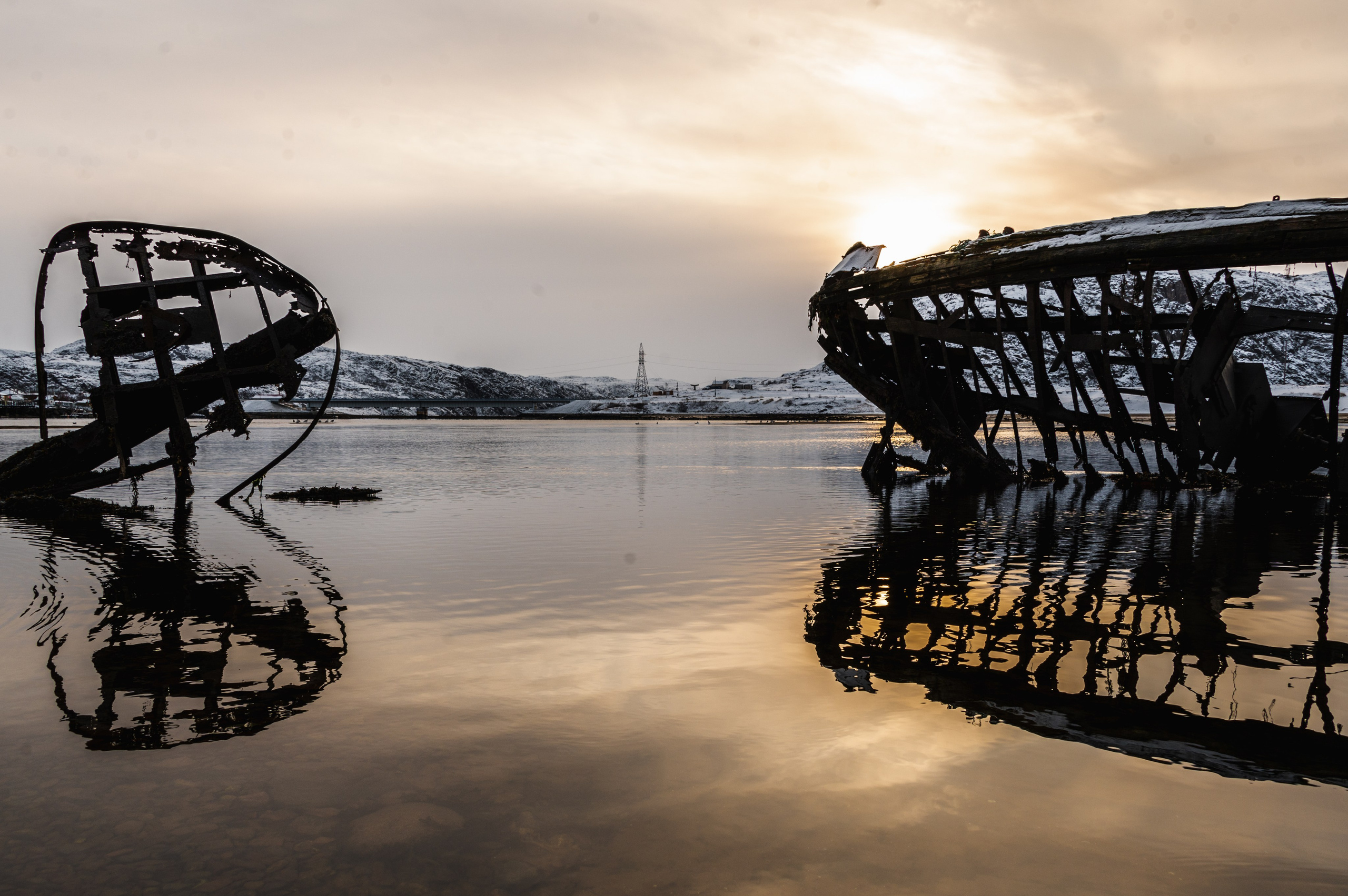 Териберка. Ноябрь 2023. Фотограф Роман Адлер