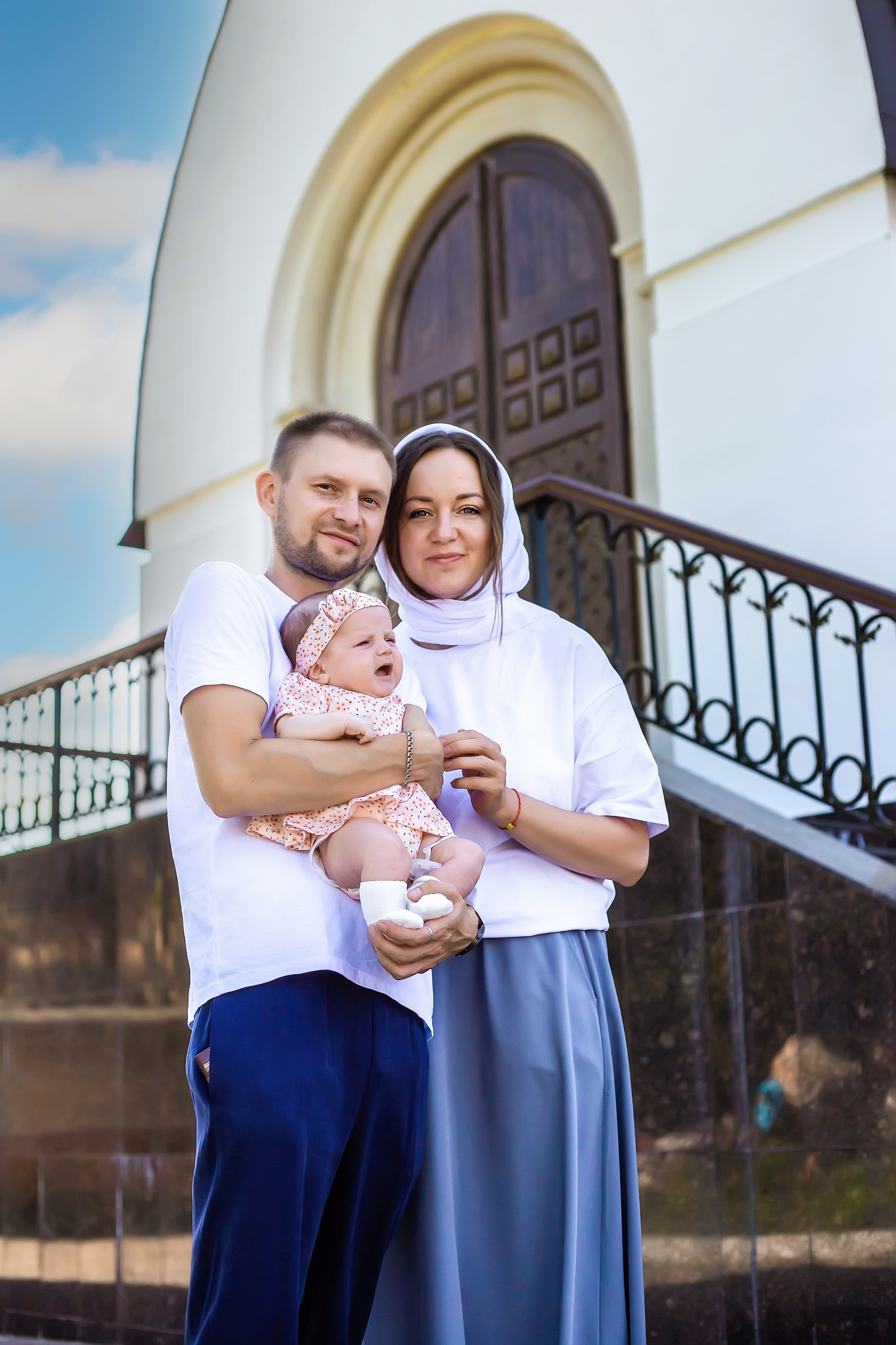 Крещение Валерии. Школьный и детский фотограф Старожилово