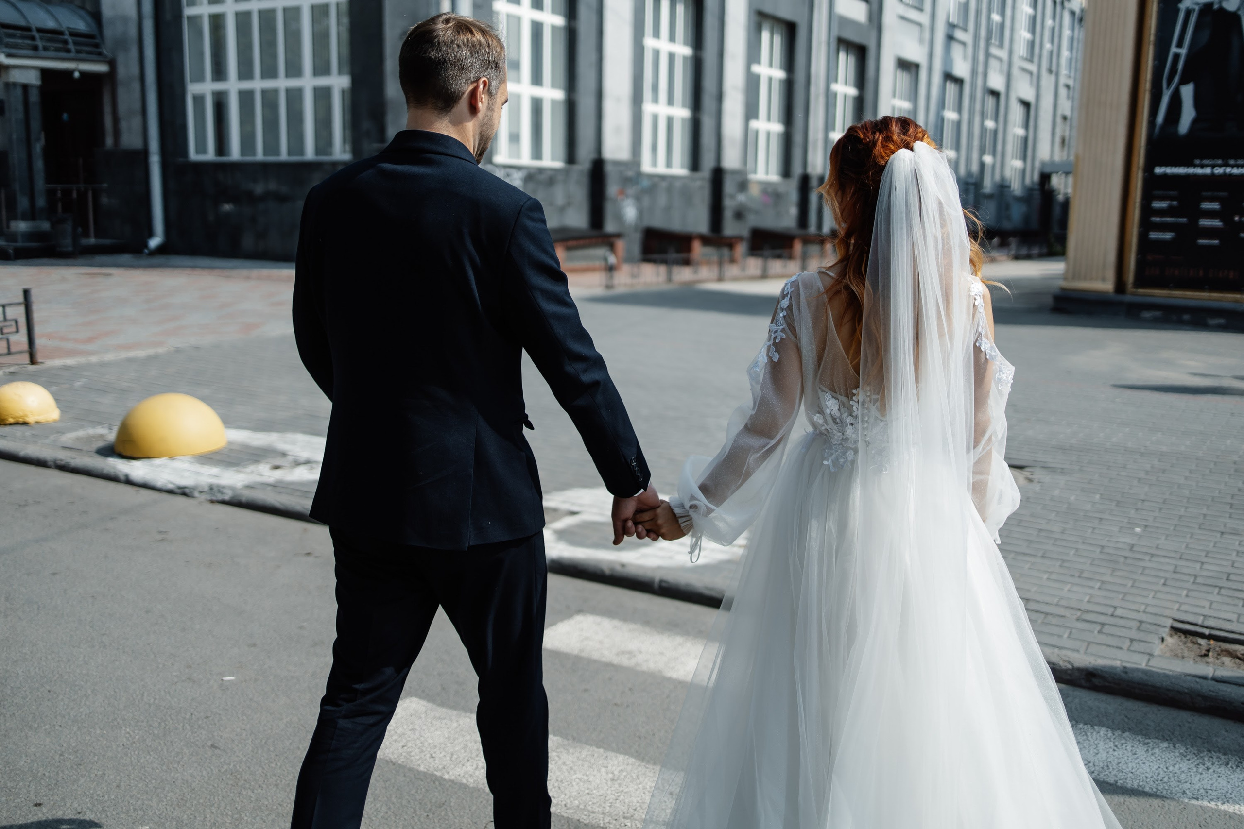 Полный отрыв. Свадебный  фотограф Новосибирск